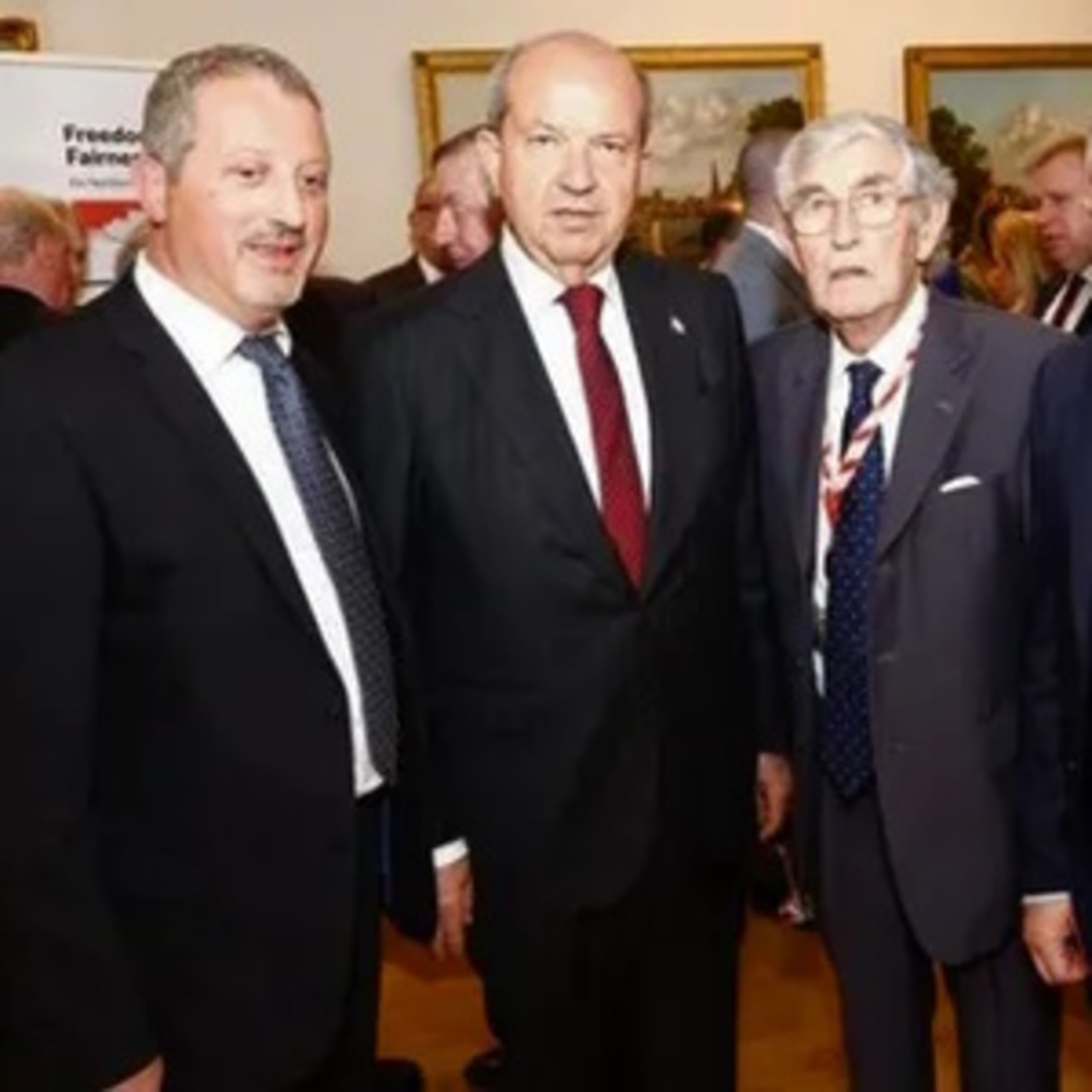 President Tatar attends ‘Freedom and Fairness for Northern Cyprus Campaign’ reception