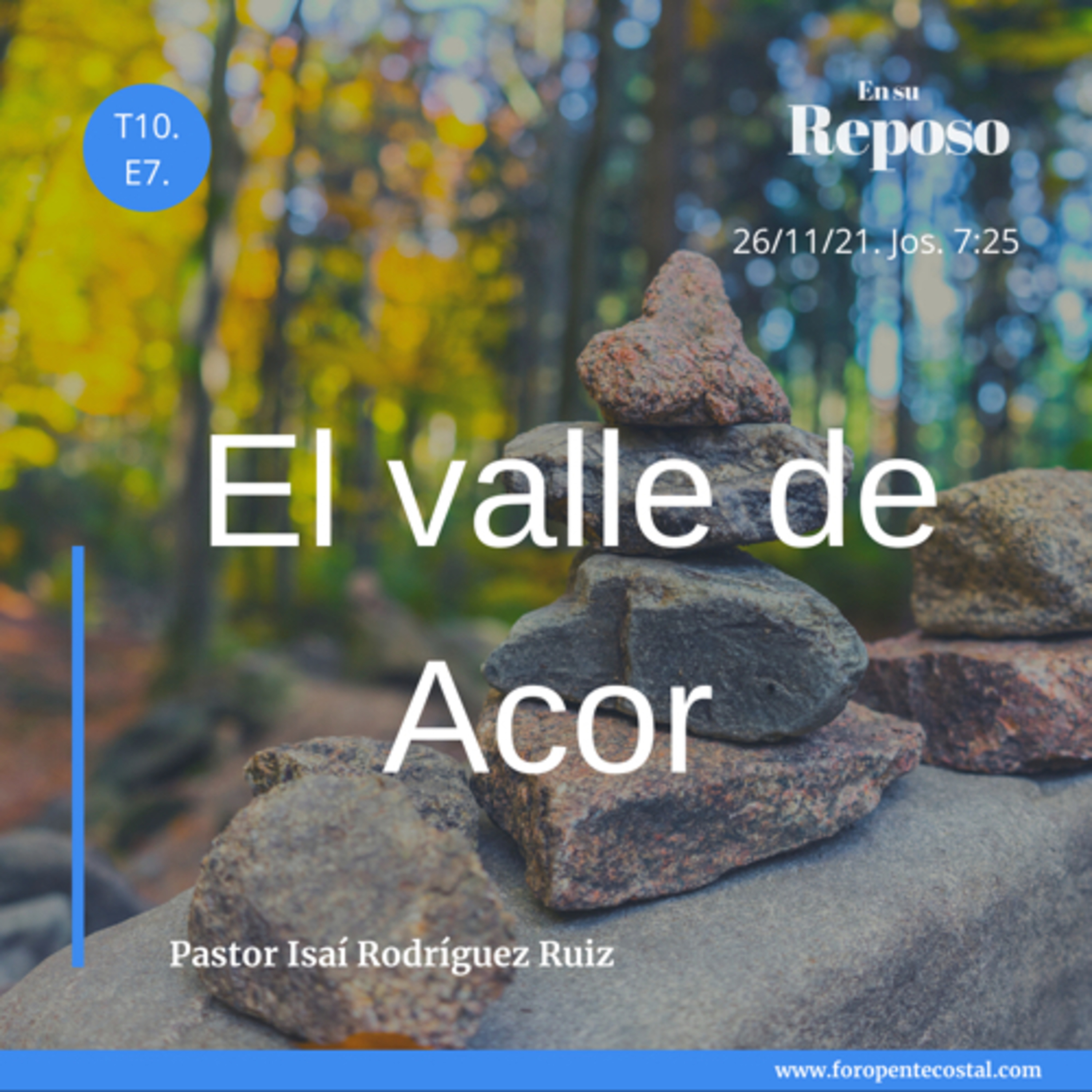 En su reposo, con el pastor Isaí Rodríguez Ruiz