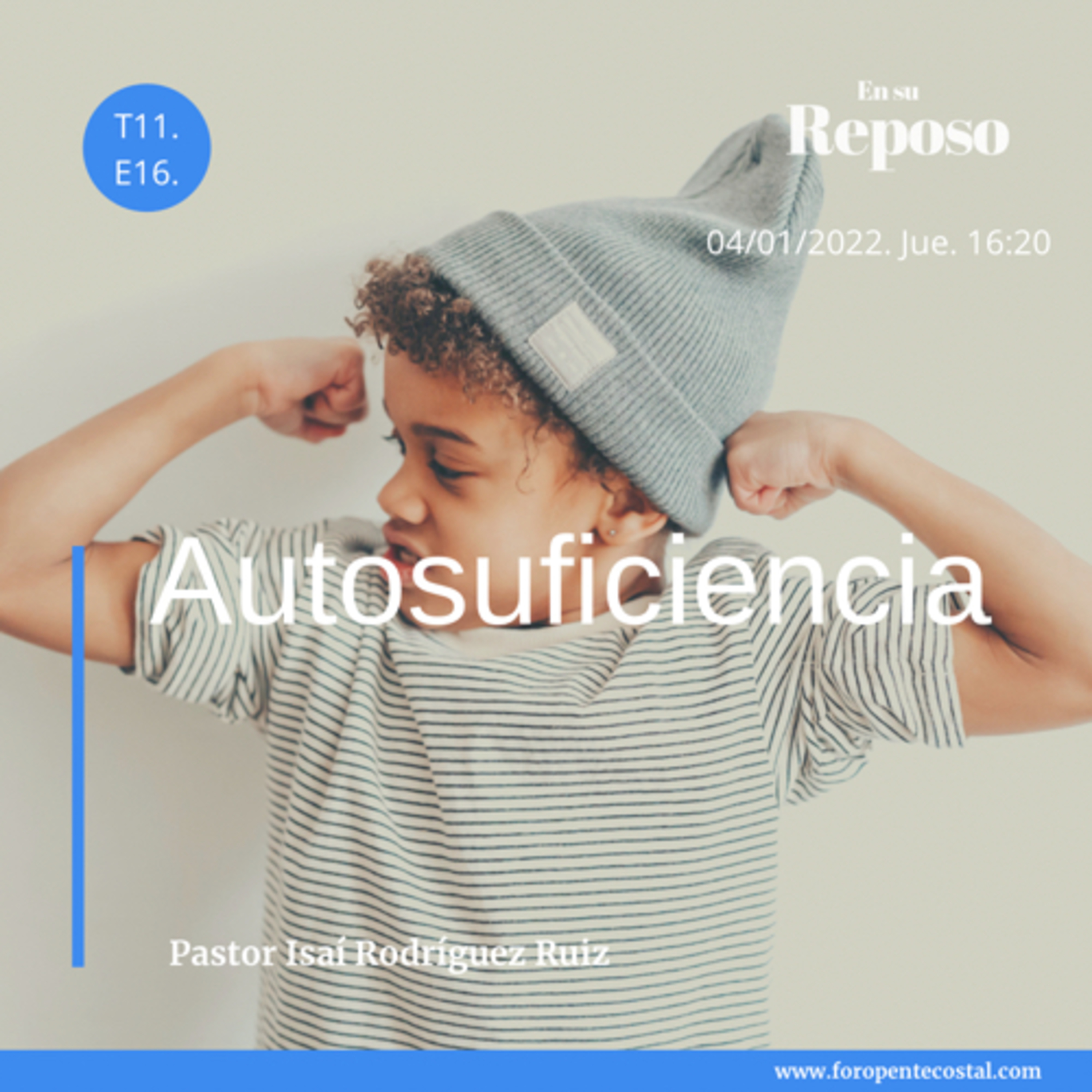 En su reposo, con el pastor Isaí Rodríguez Ruiz