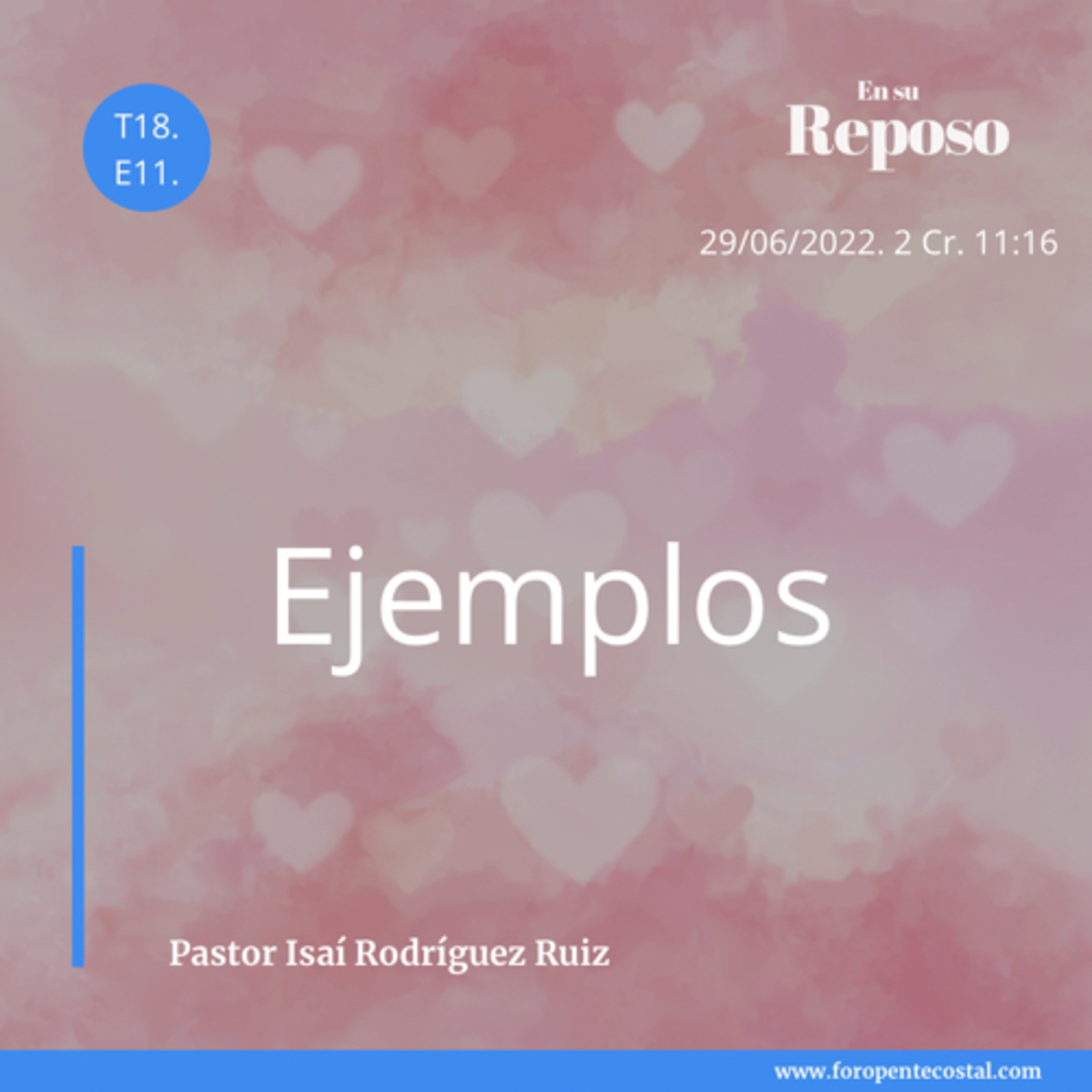 En su reposo, con el pastor Isaí Rodríguez Ruiz