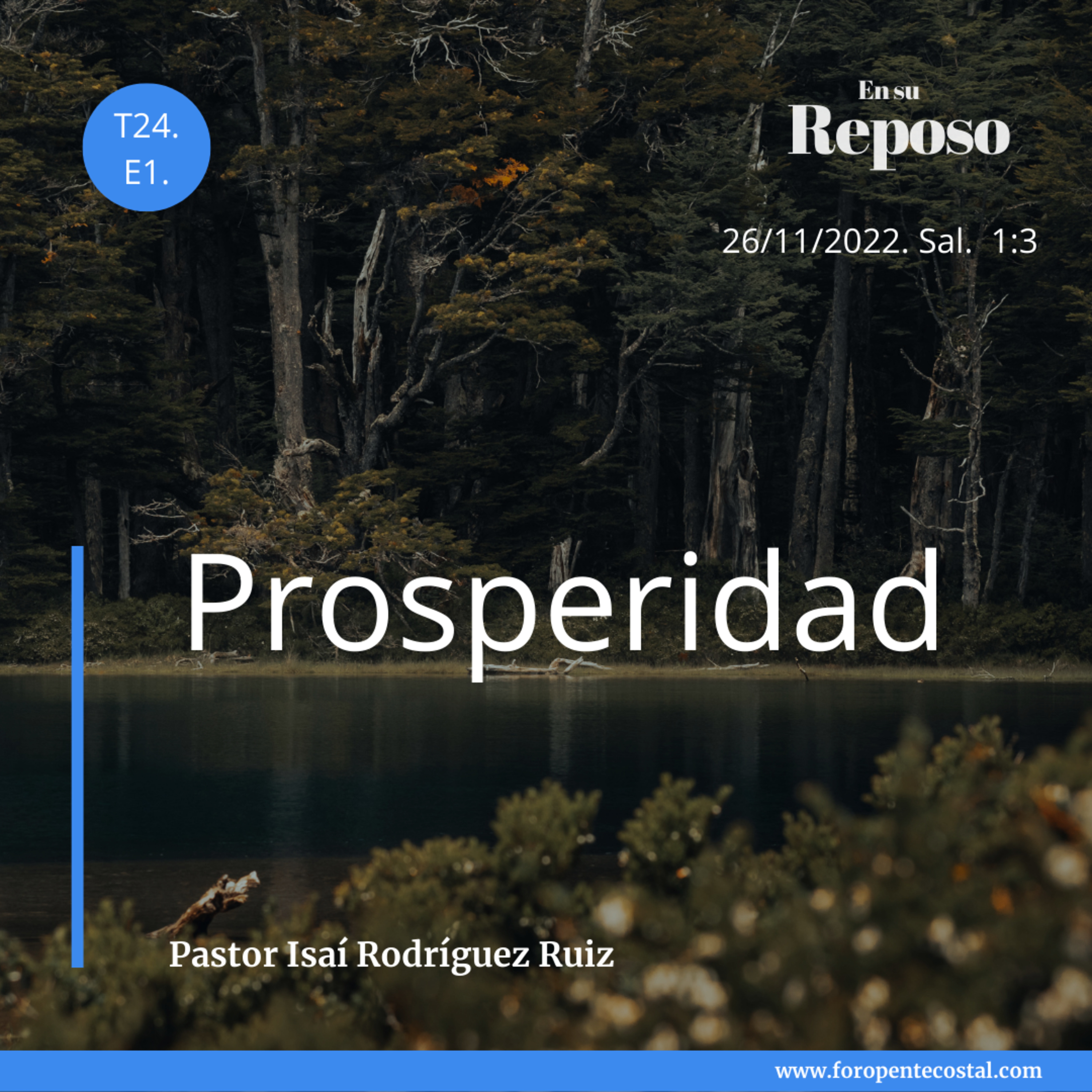 En su reposo, con el pastor Isaí Rodríguez Ruiz