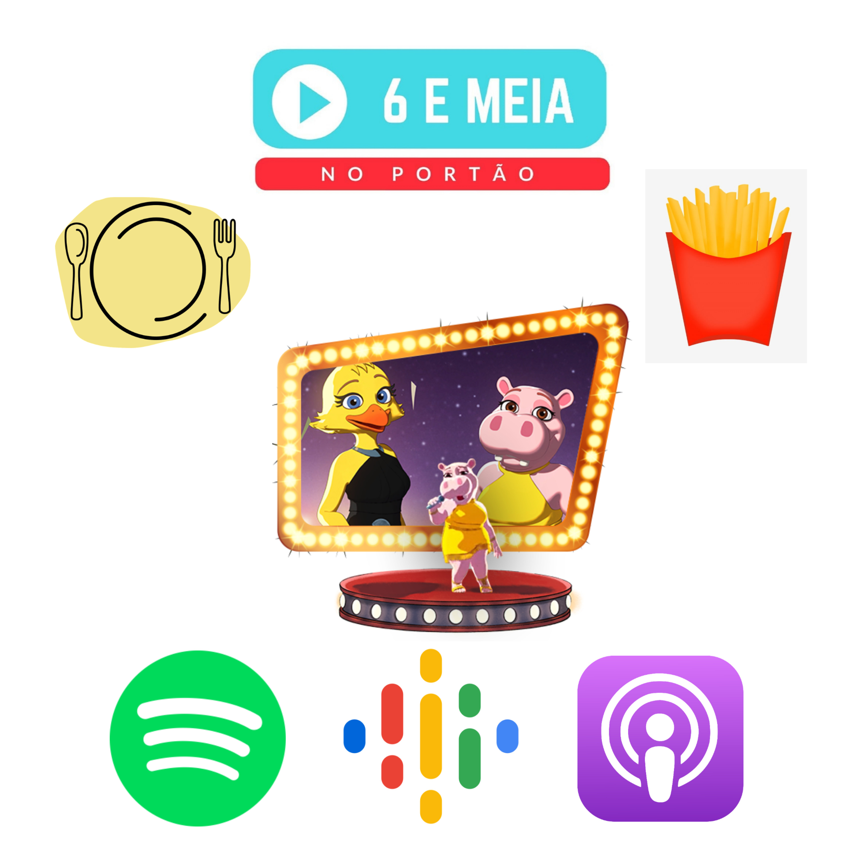 Às 6 e meia no portão