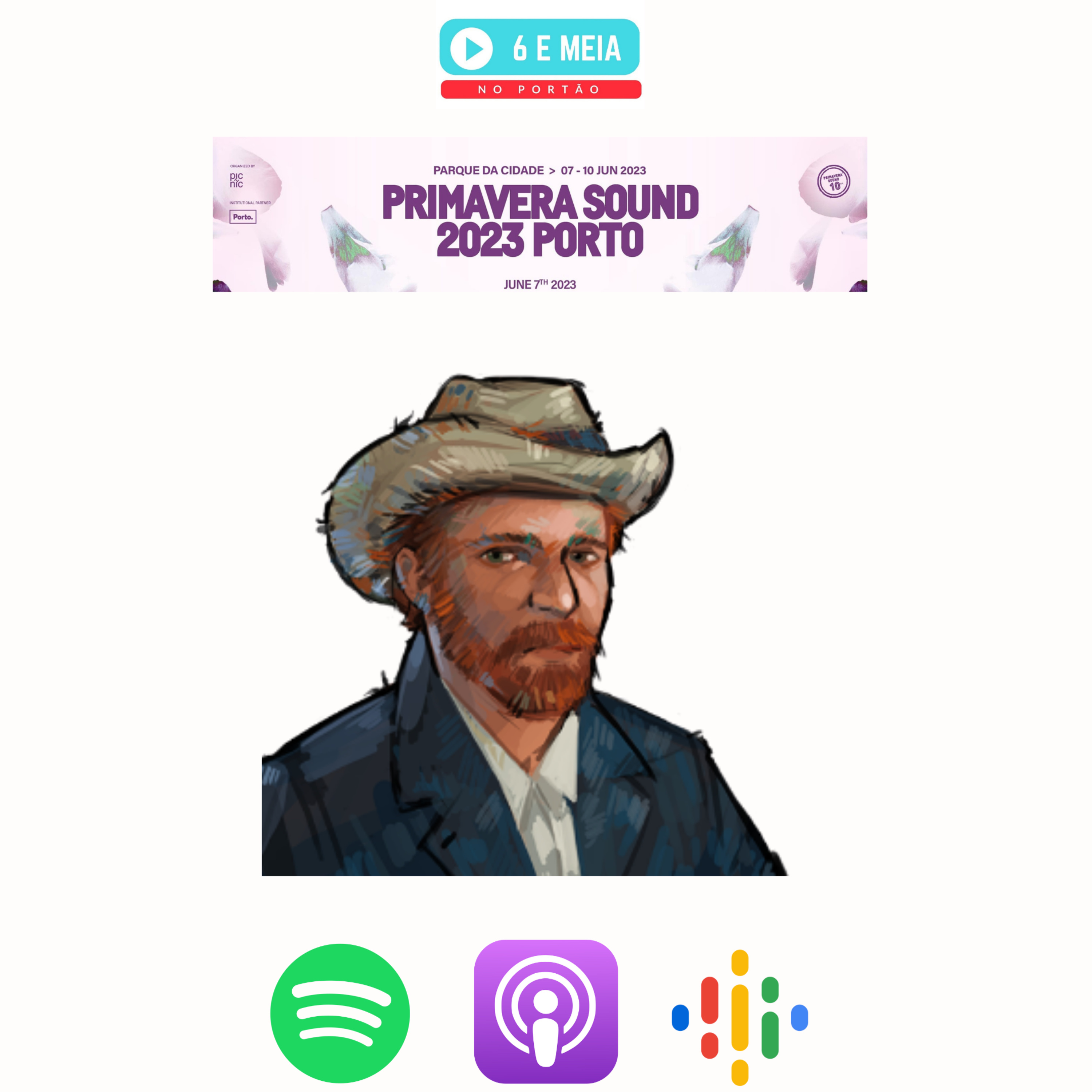 Ep.284 - Vi o Van Gogh no Primavera Sound episode artwork