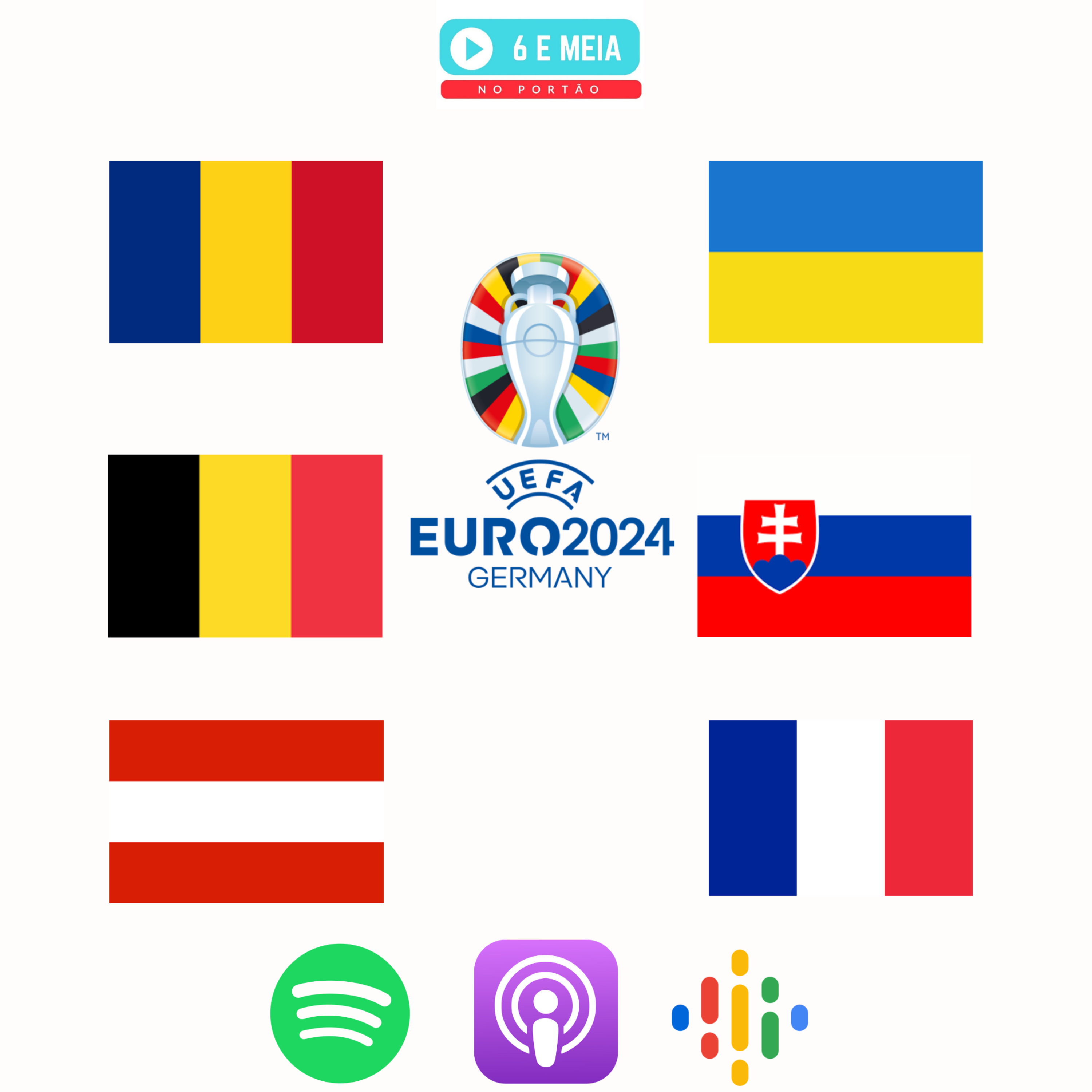 Euro 2024 - Dia 17 de junho  episode artwork