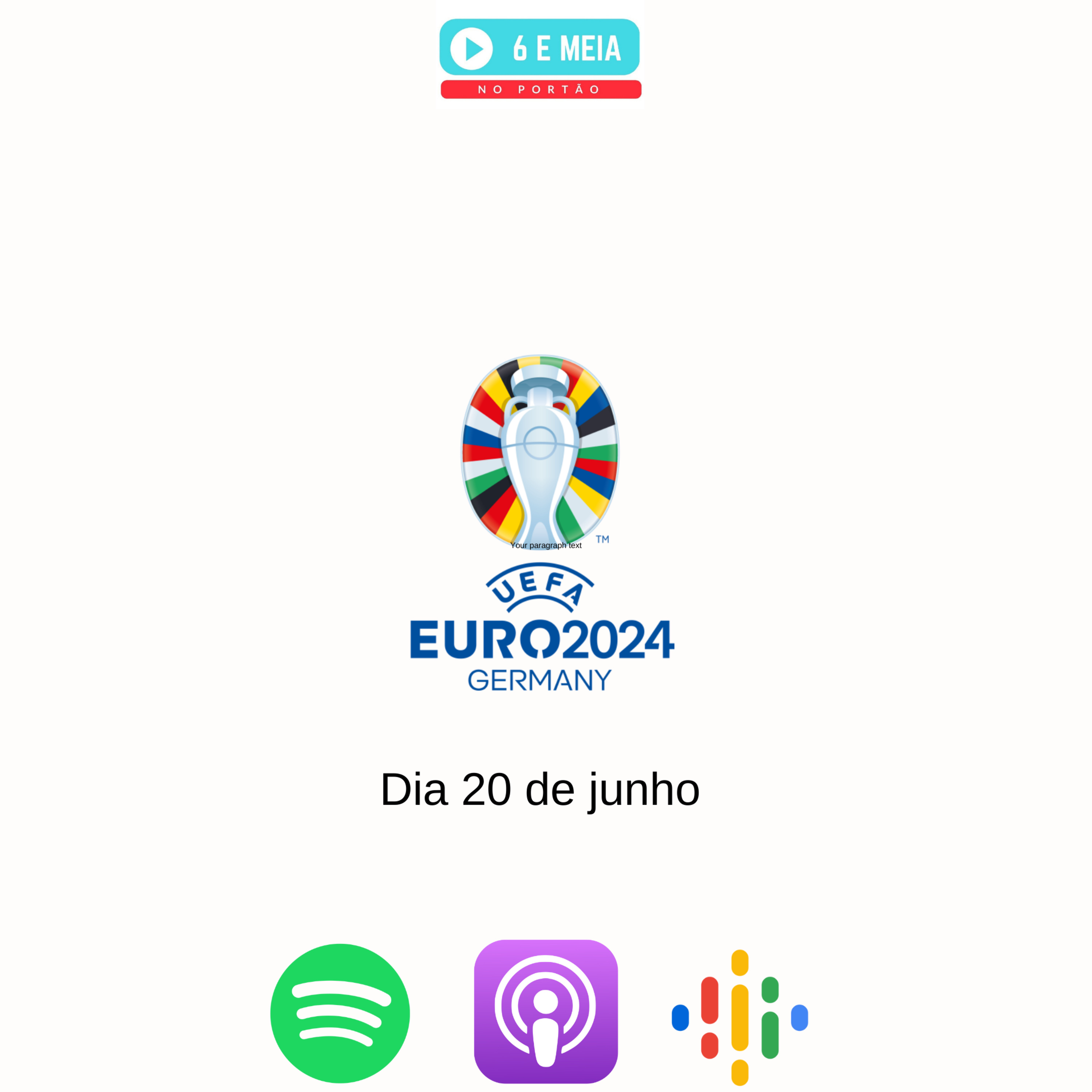 Euro 2024 - Dia 20 de junho  episode artwork