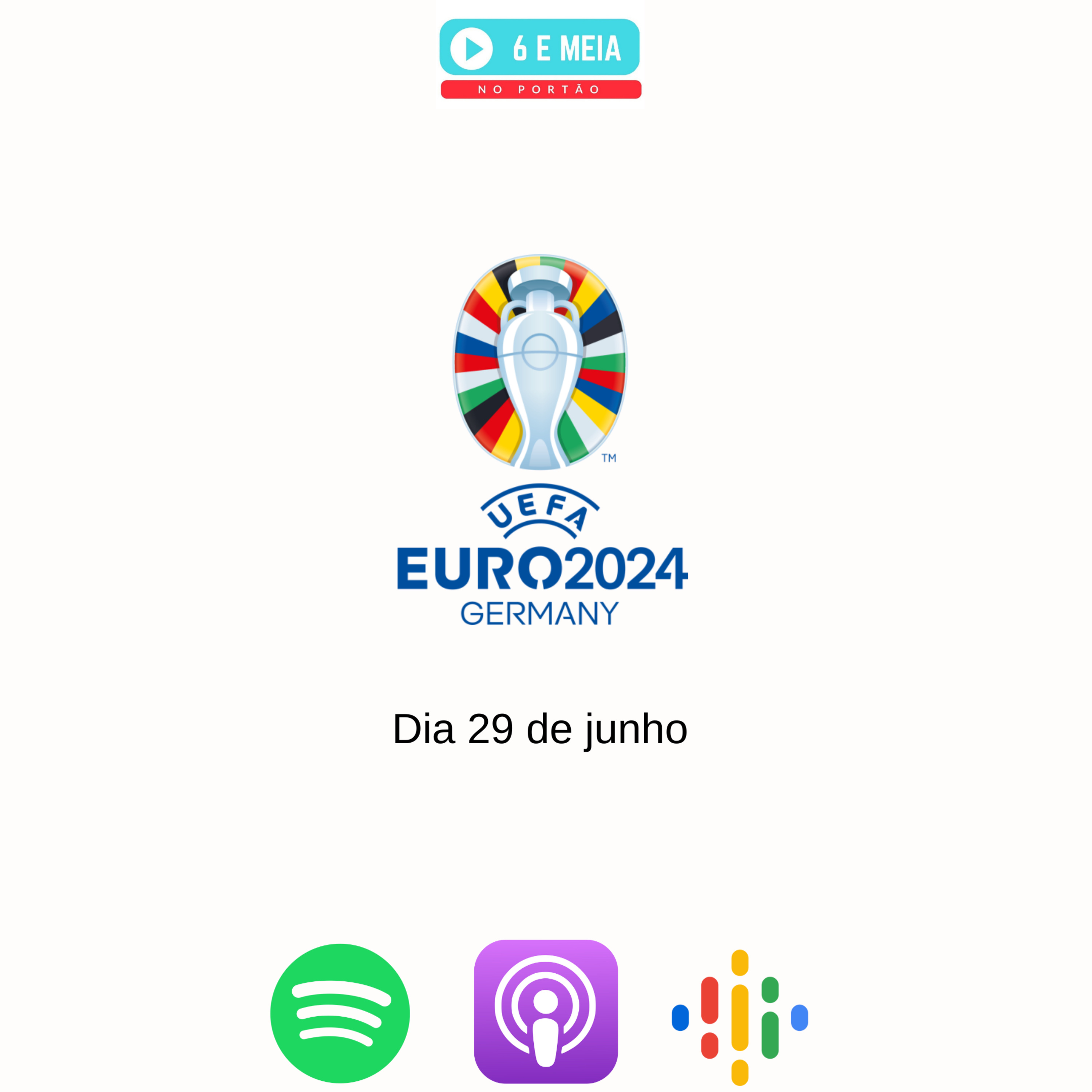 Euro 2024 - Dia 29 de junho  episode artwork