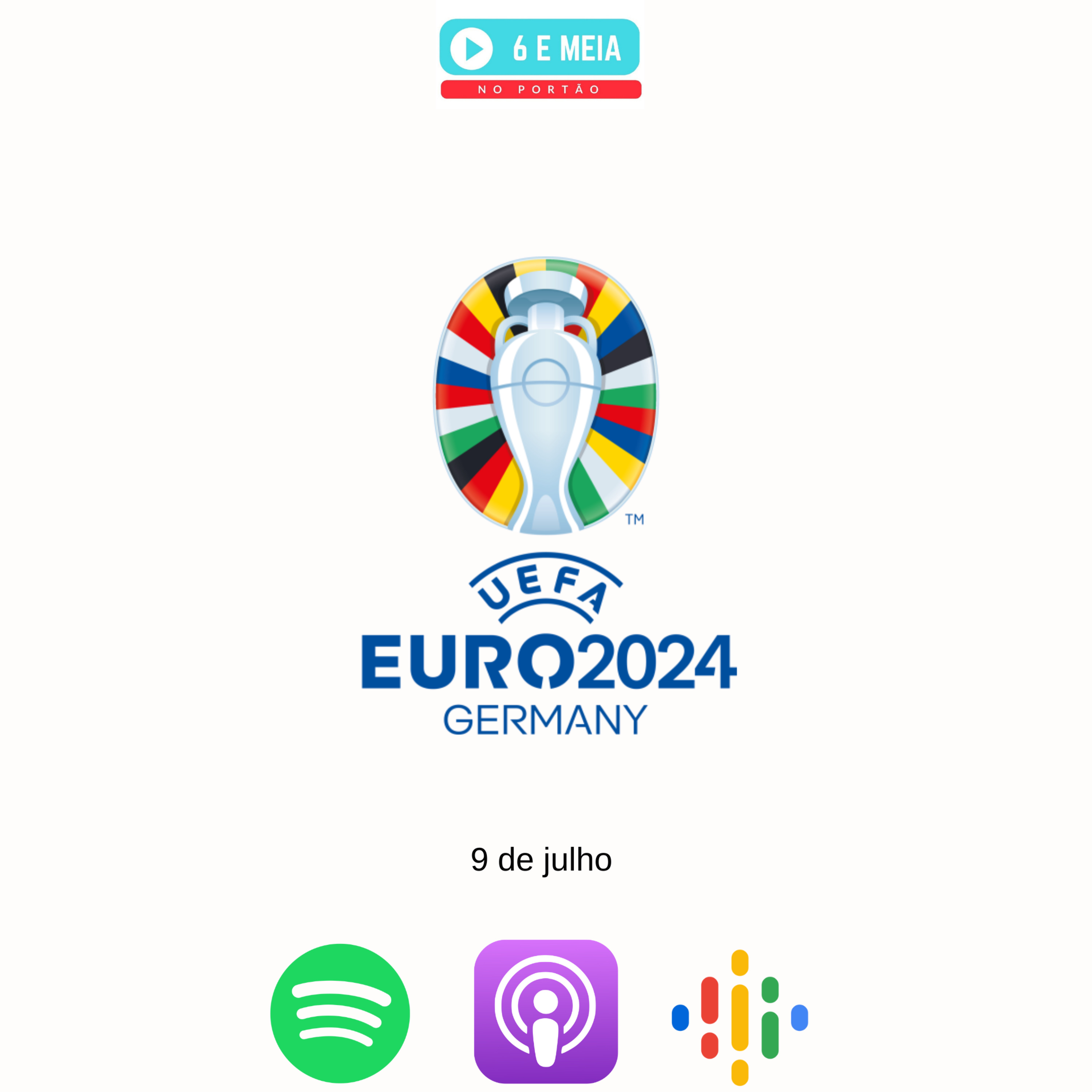 Euro 2024 - Dia 9 de julho  episode artwork