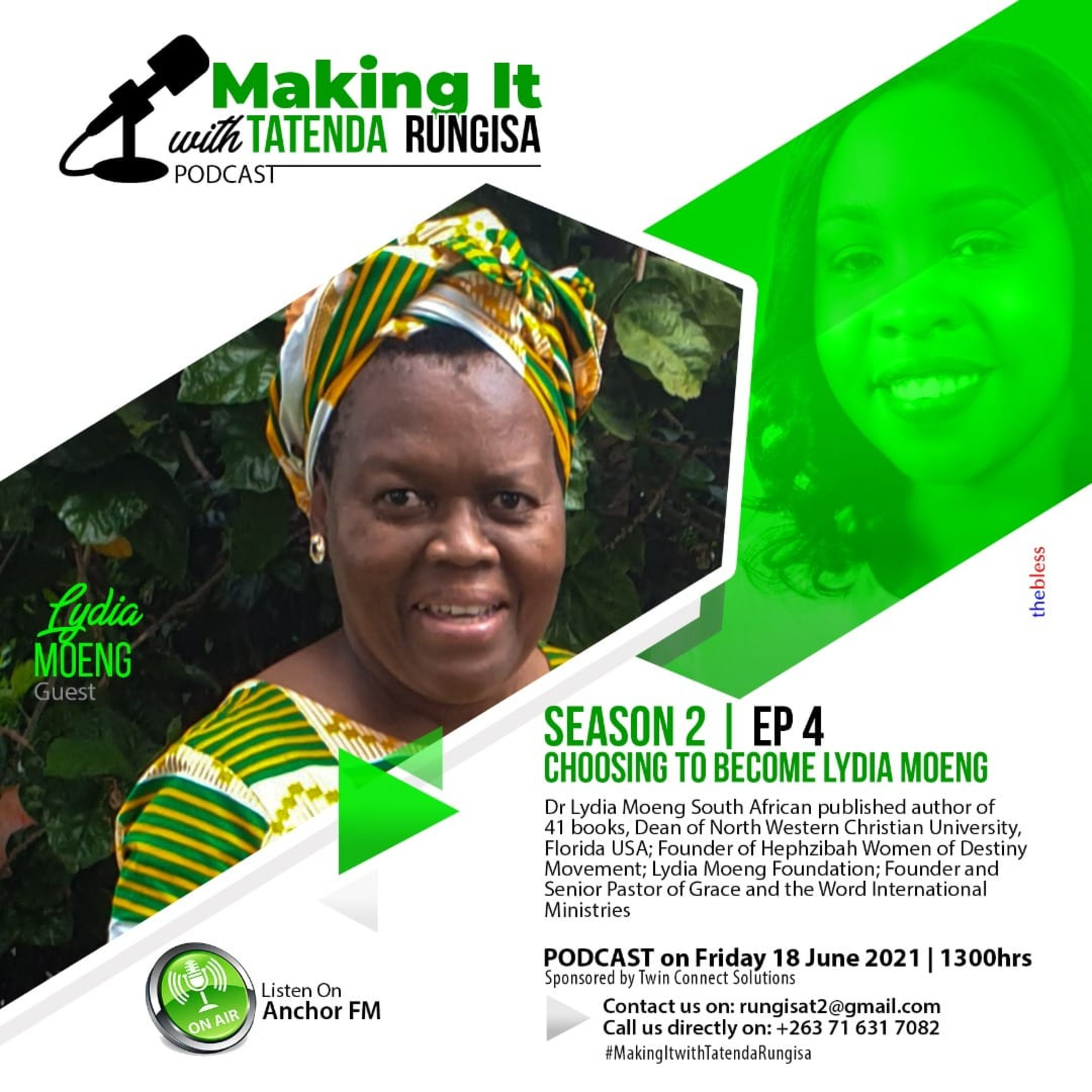Making it with Tatenda Rungisa