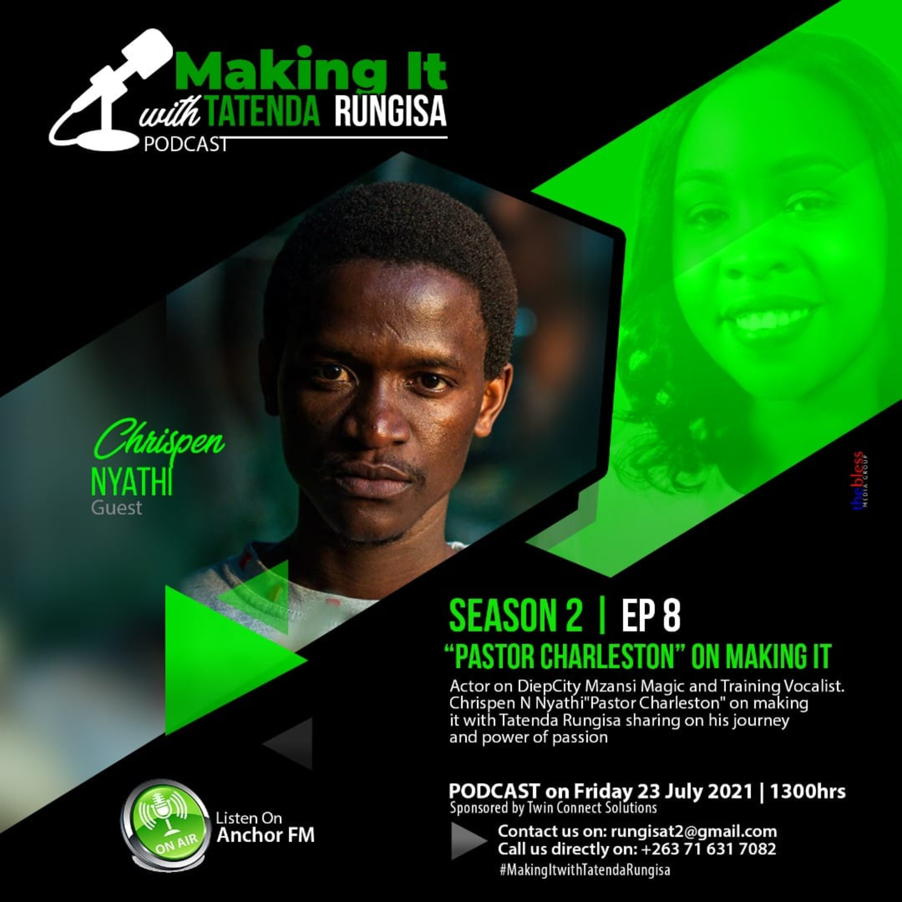 Making it with Tatenda Rungisa