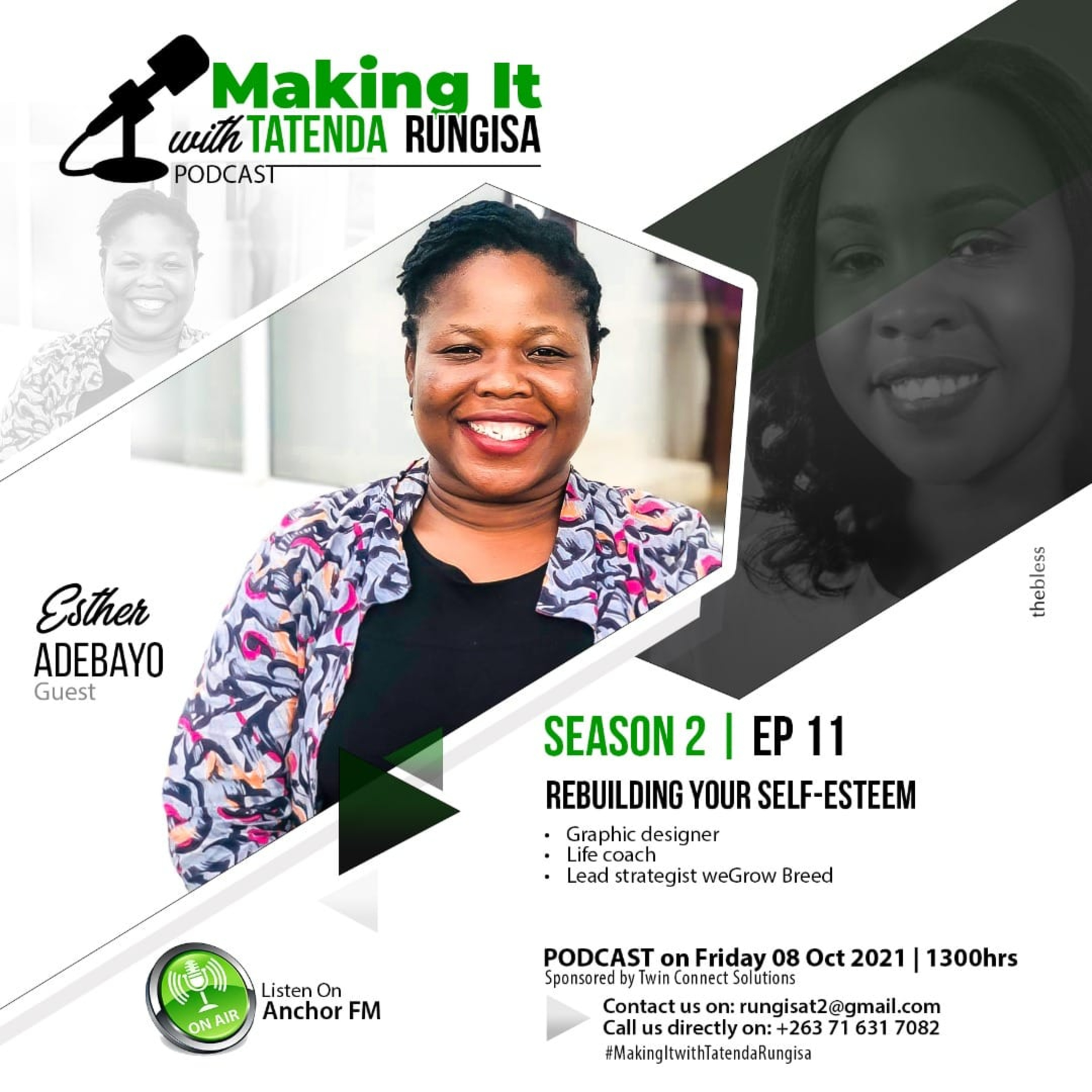 Making it with Tatenda Rungisa