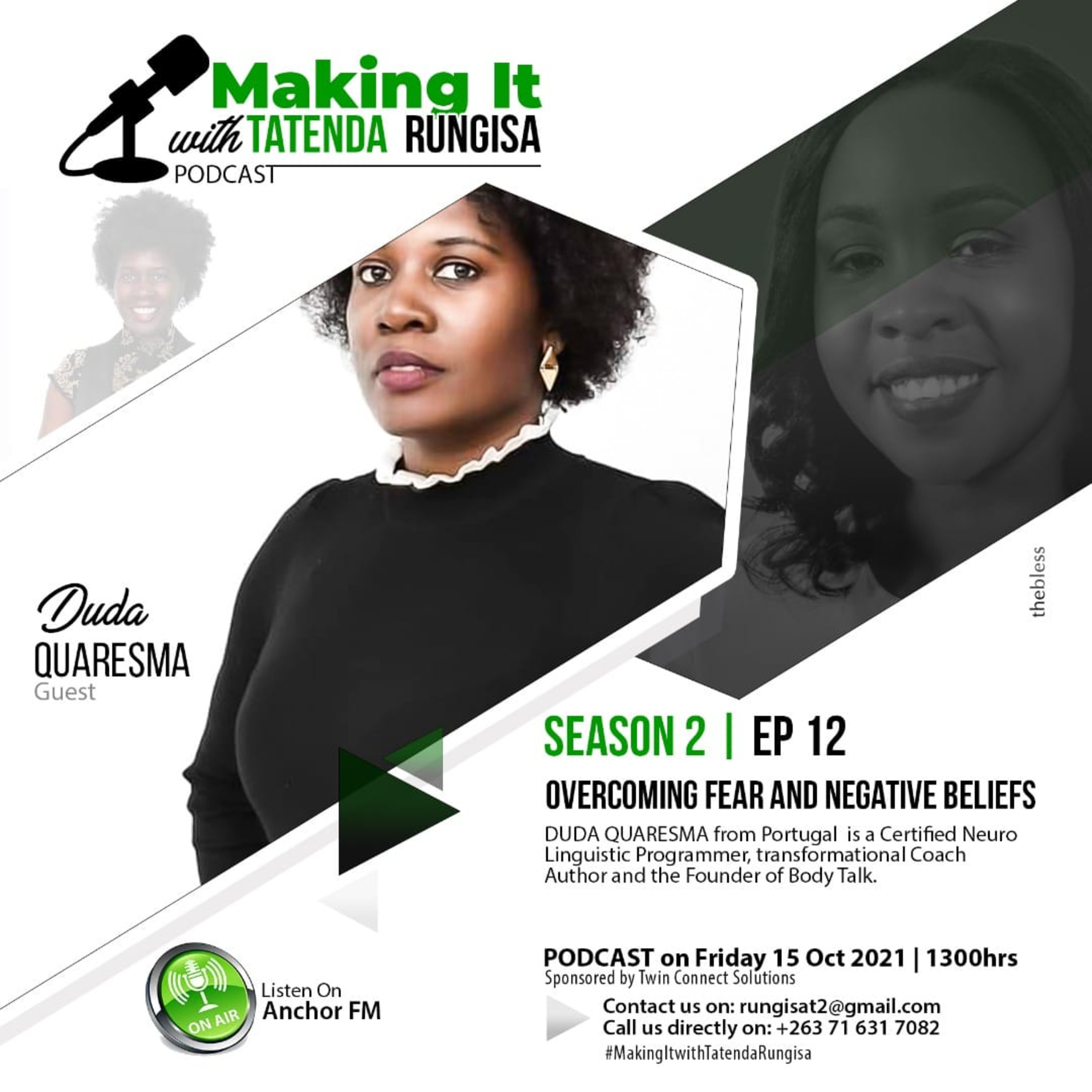 Making it with Tatenda Rungisa