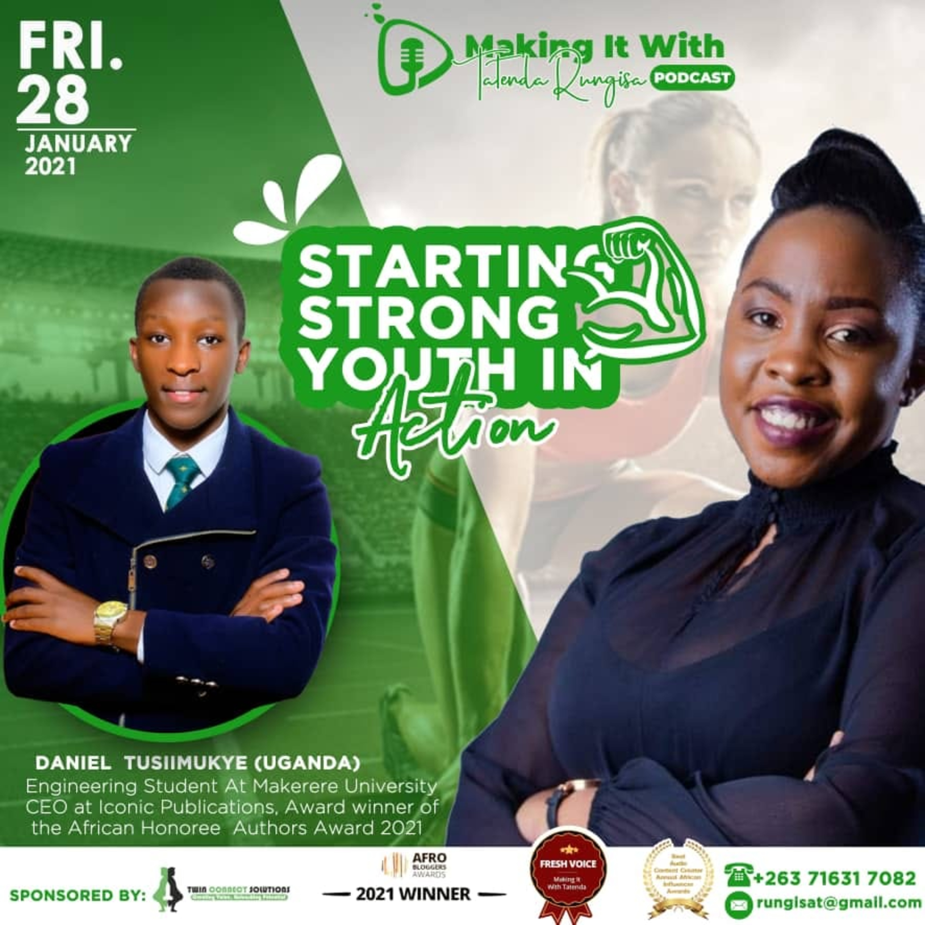 Making it with Tatenda Rungisa