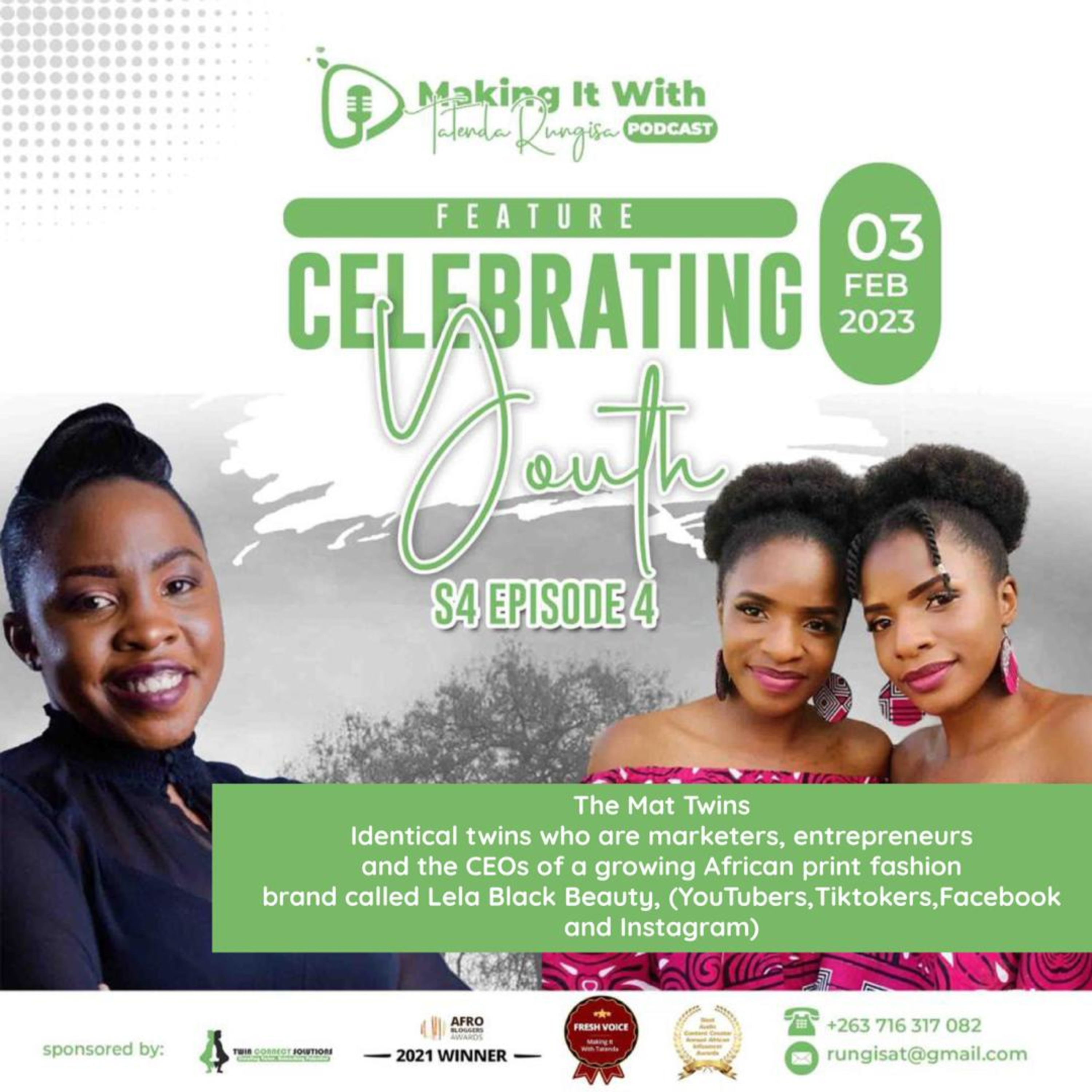 Making it with Tatenda Rungisa