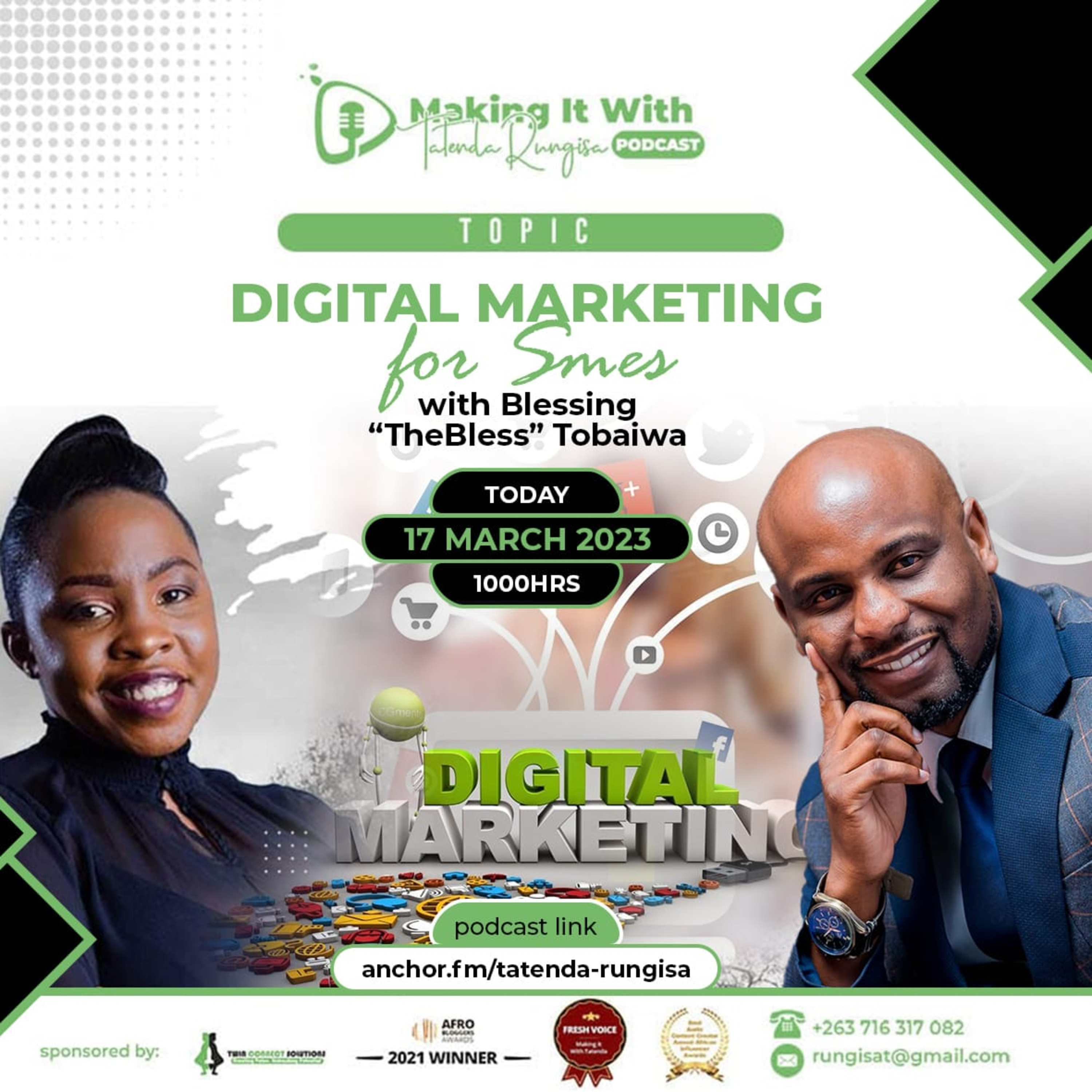 Making it with Tatenda Rungisa