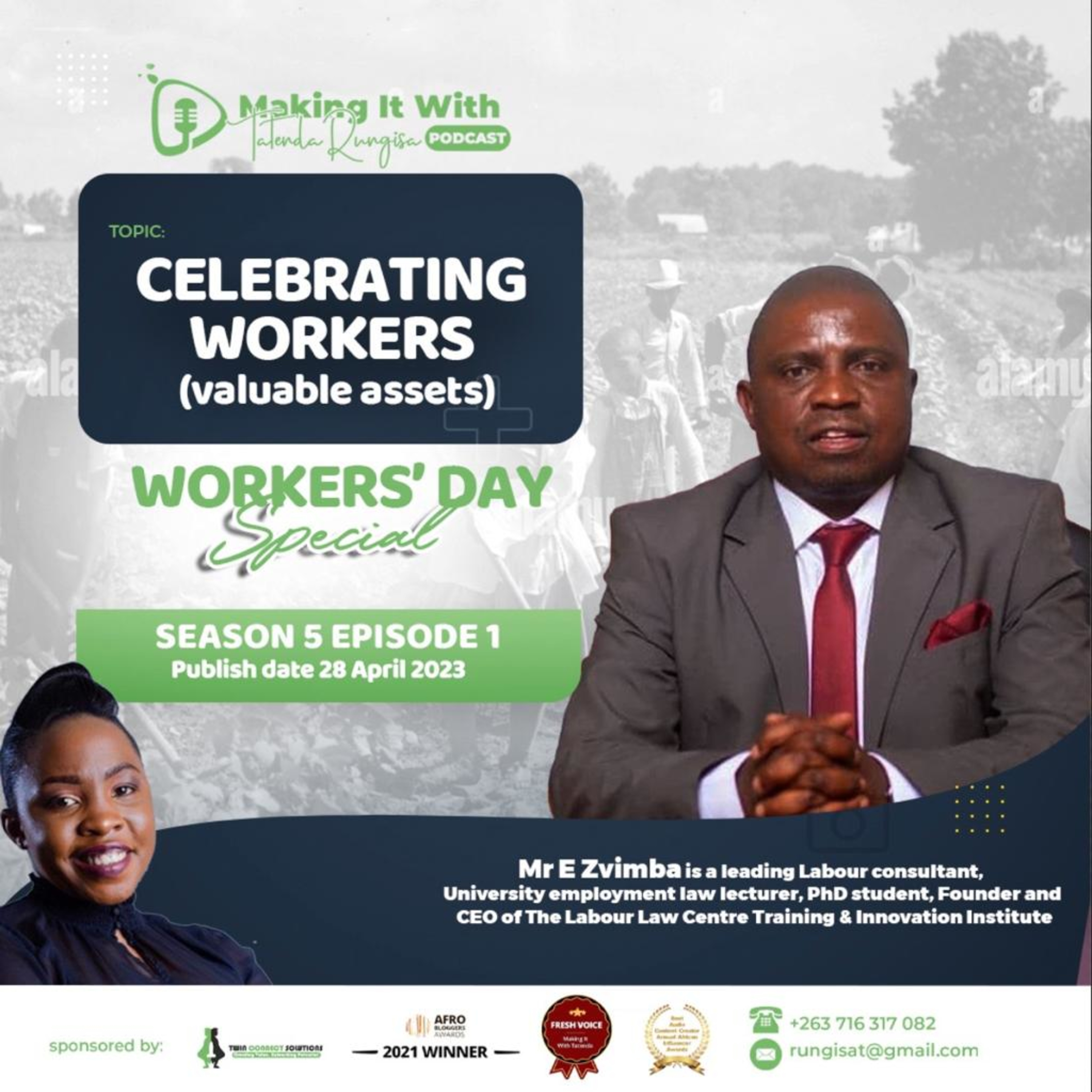 Making it with Tatenda Rungisa