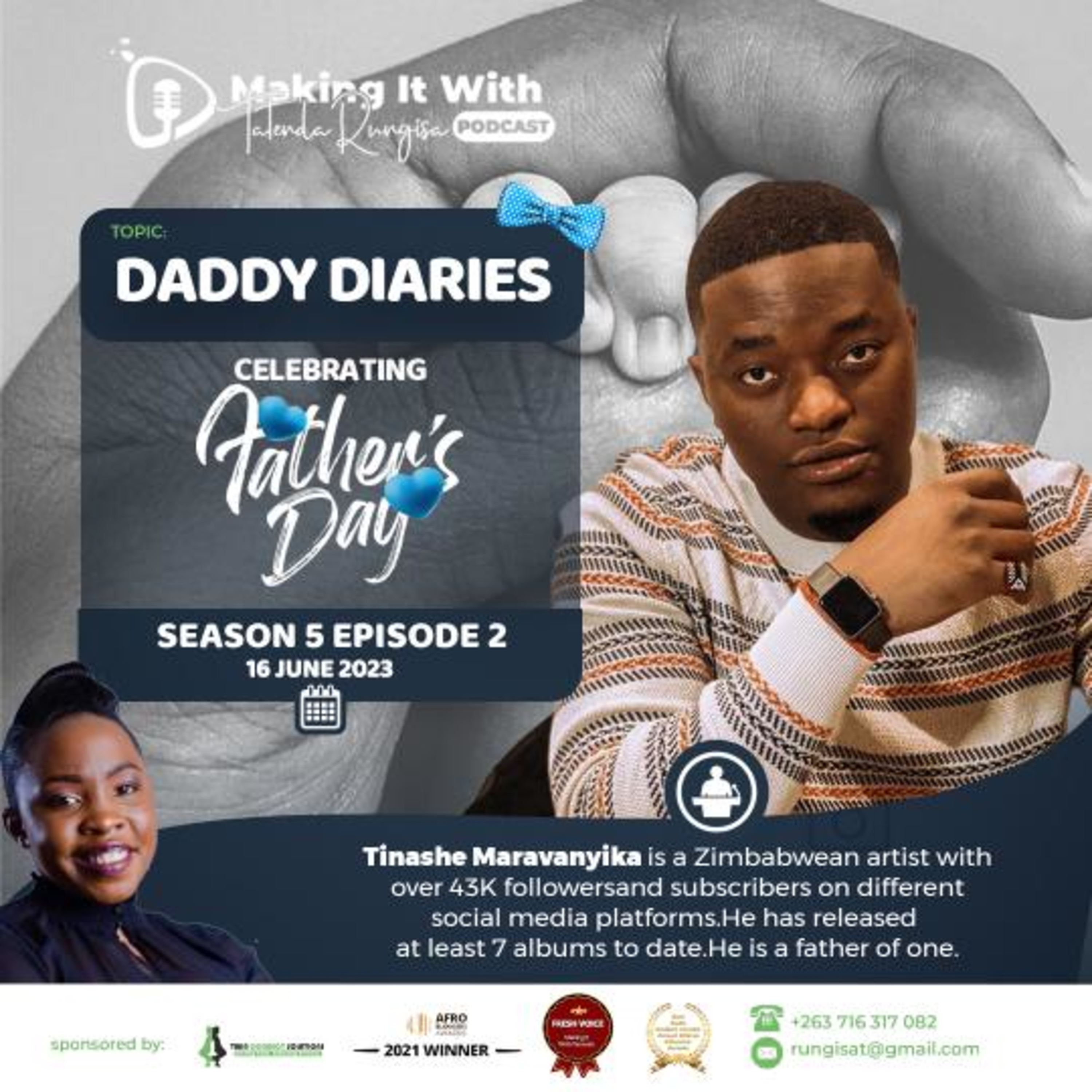 Making it with Tatenda Rungisa