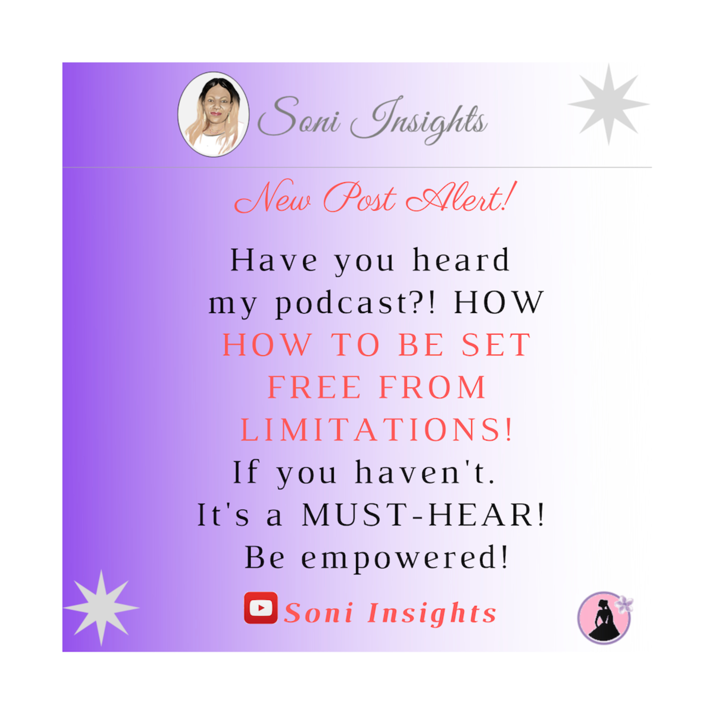 How to Be Set Free from Limitations! How to Be Set Free from Limitations!