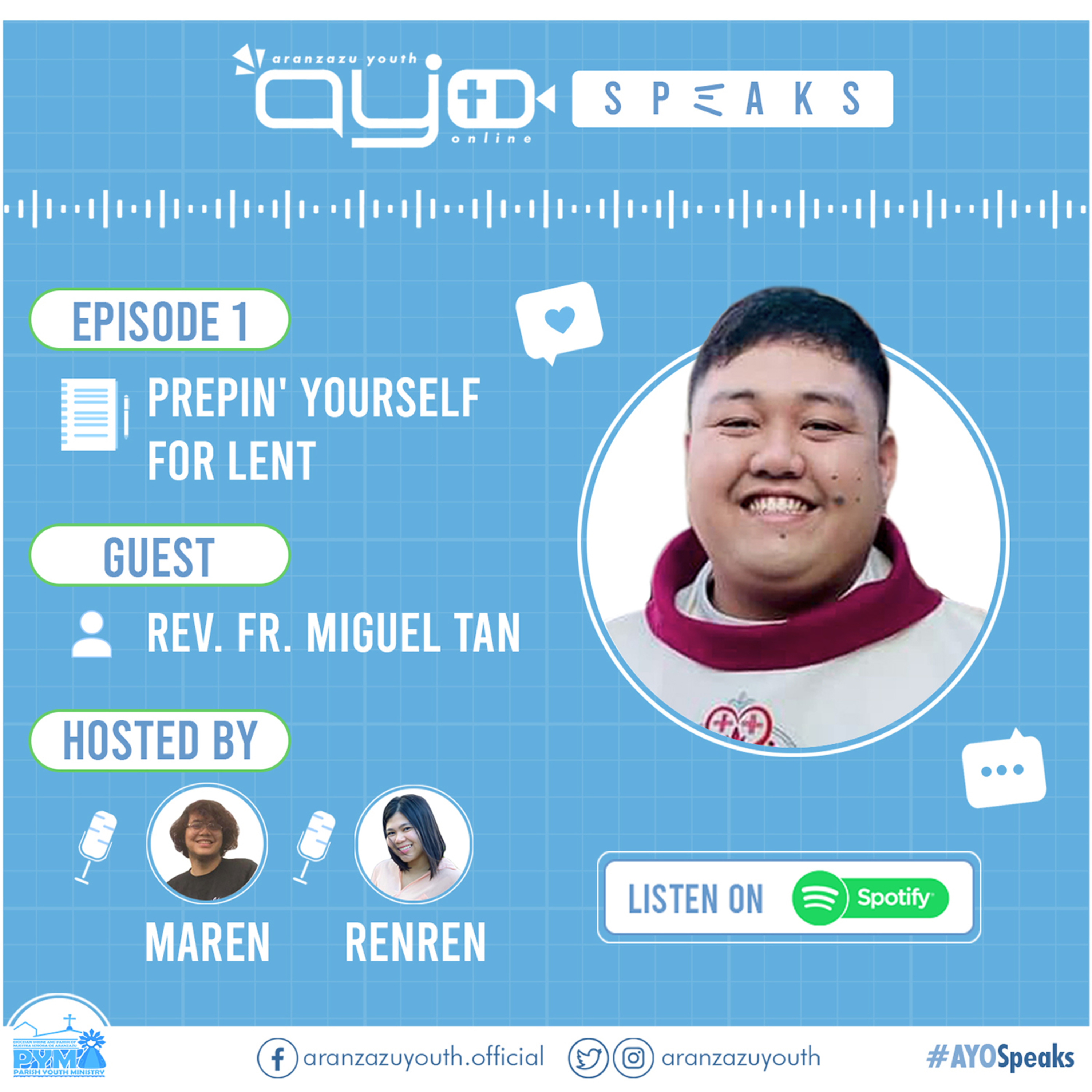 AYO Speaks Episode 1: Prepin' Yourself for Lent episode artwork