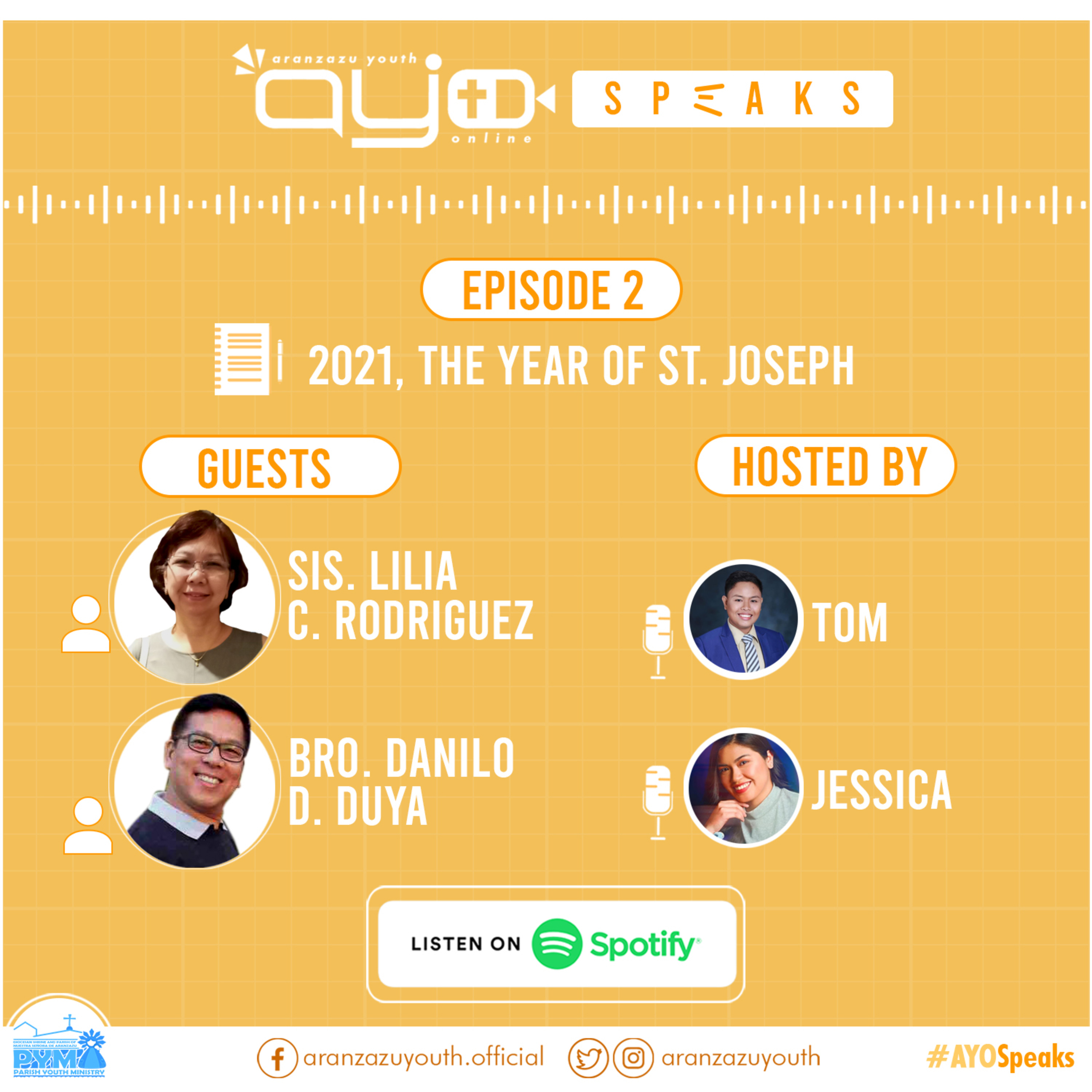 AYO Speaks Episode 2: 2021, The Year of St. Joseph episode artwork
