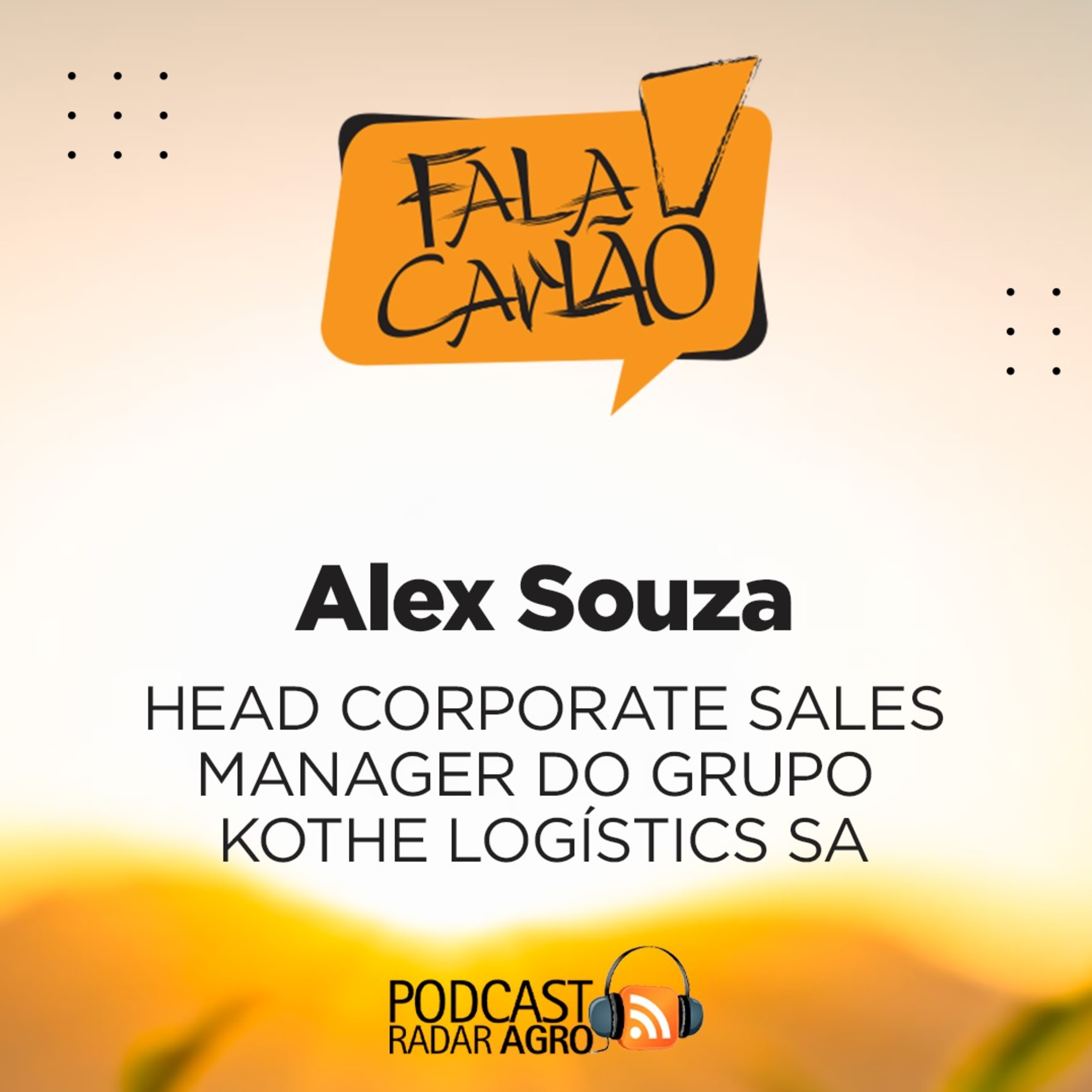 Fala Carlão | Logística é o tema do Agronegócio e desta conversa com o Alex Souza. episode artwork