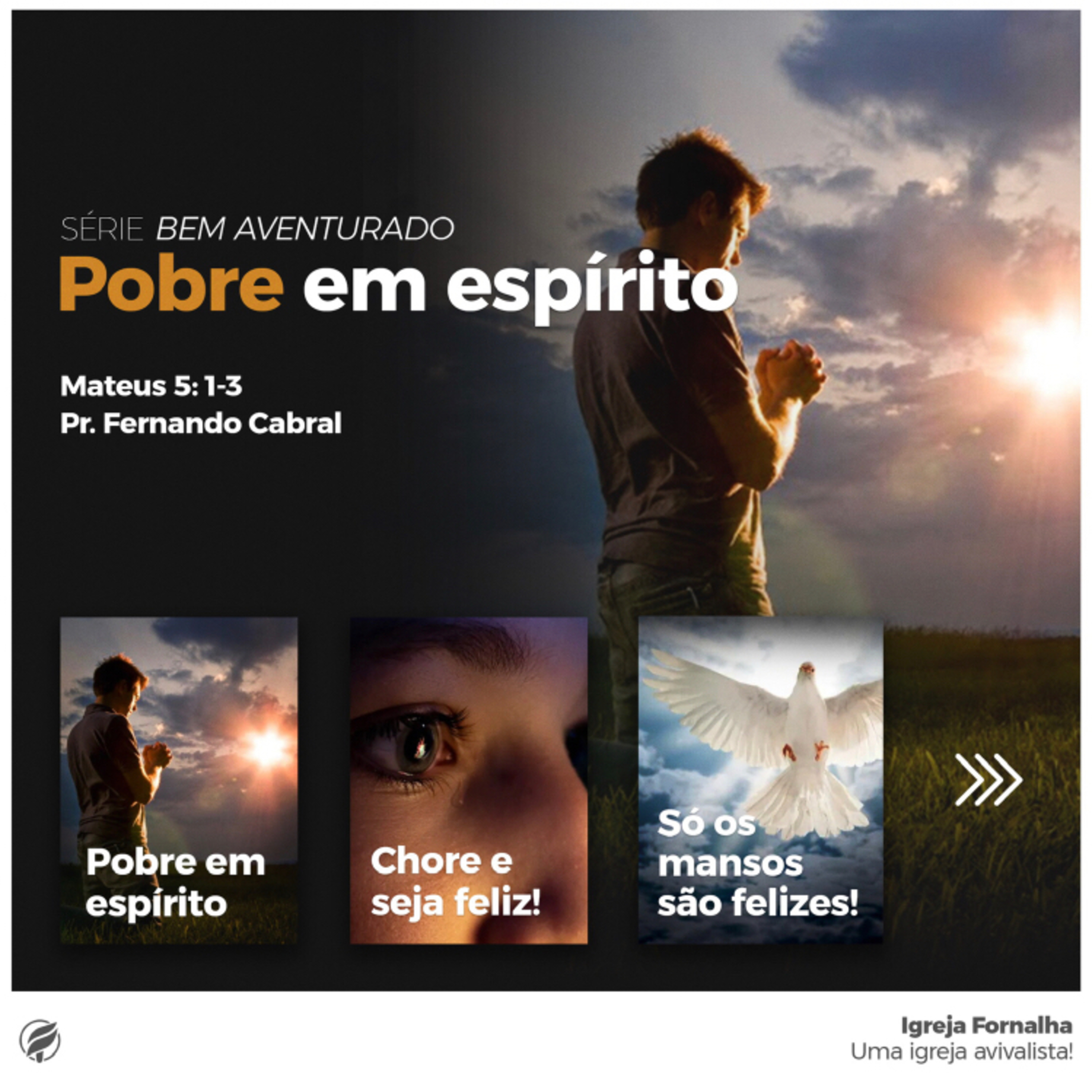 SÉRIE BEM AVENTURADO - Pobre em espírito - Mateus 5:1-3 episode artwork