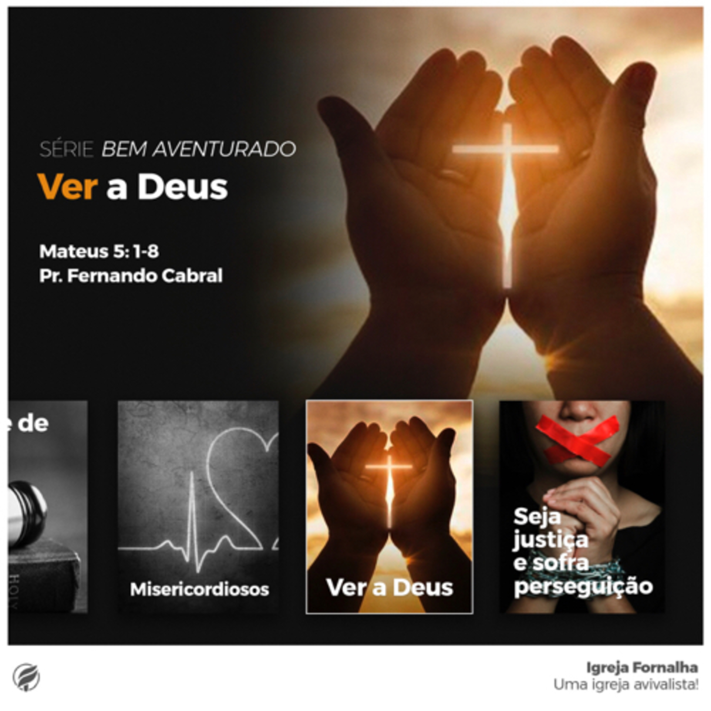 SÉRIE BEM AVENTURADO - Ver a Deus - Mateus 5: 1-8 episode artwork
