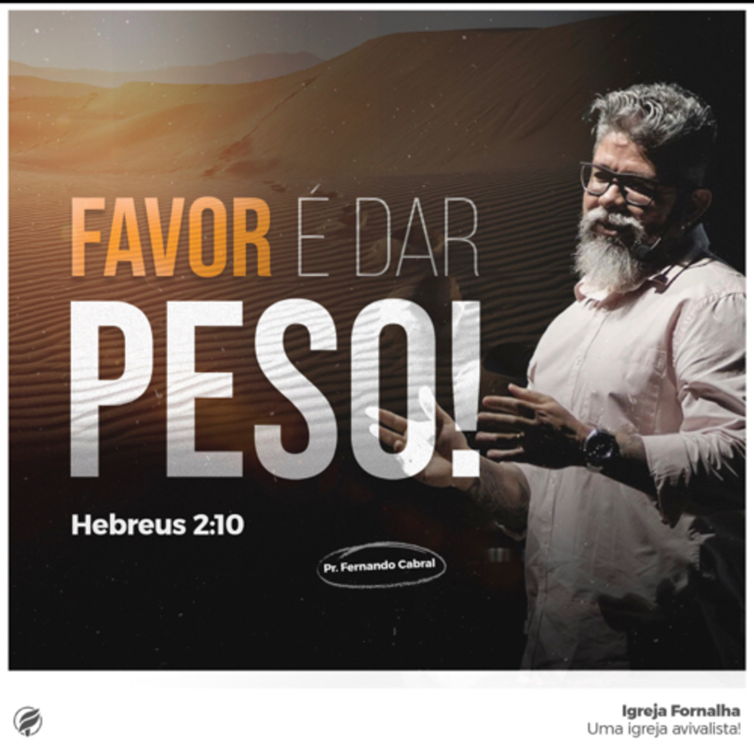 Favor é dar Peso! - Hebreus 2:10 episode artwork