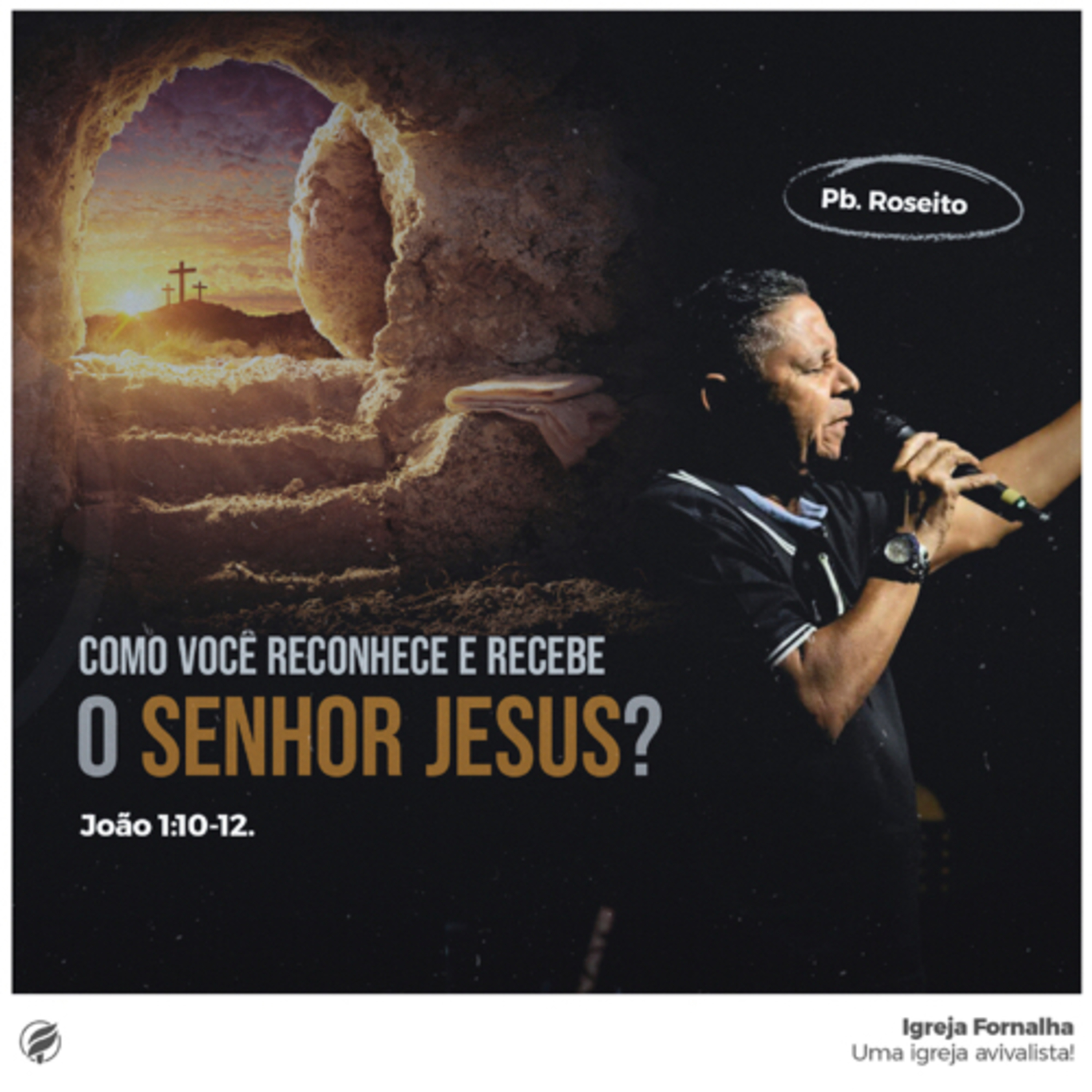 Como você reconhece e recebe o SENHOR JESUS - João 1:10-12 episode artwork