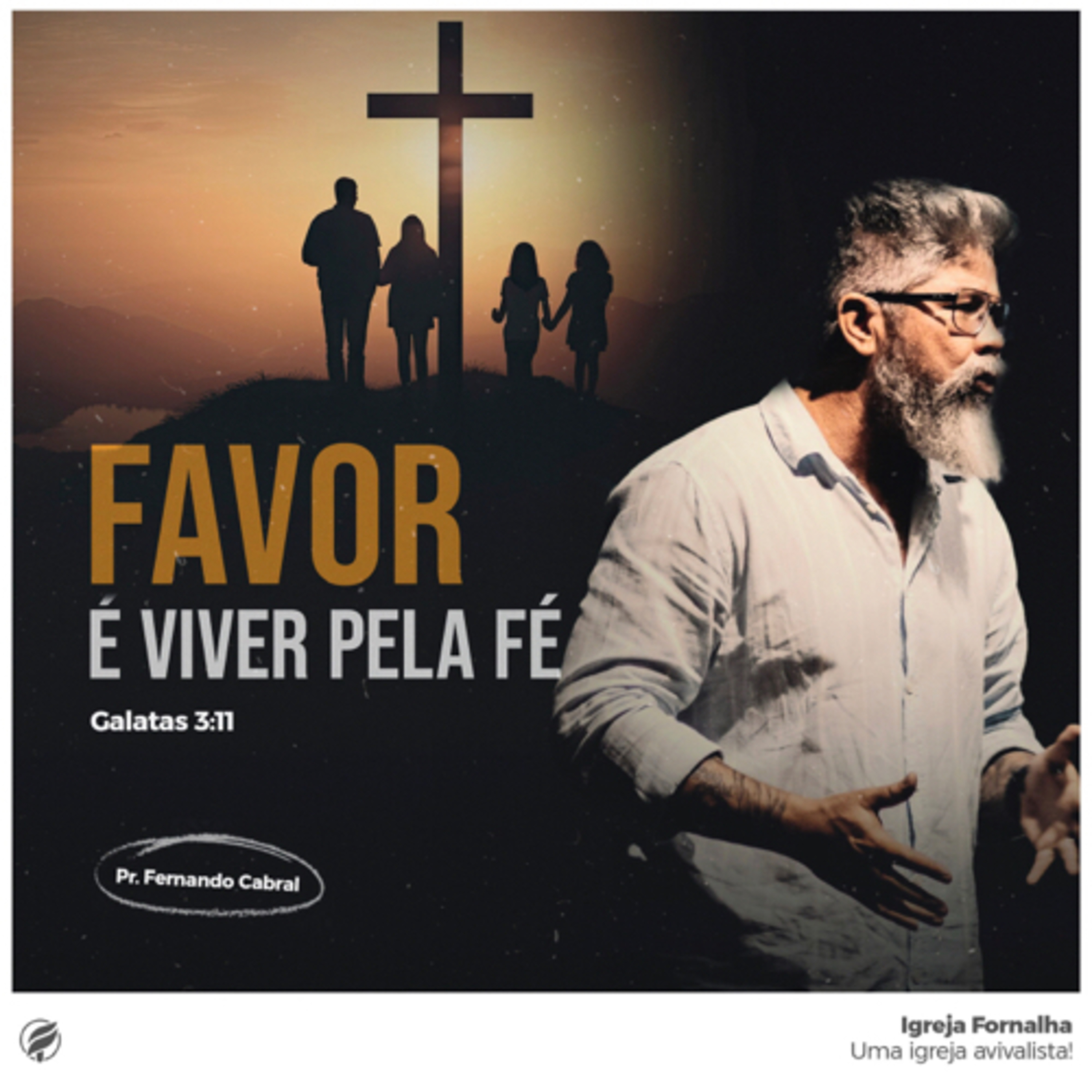 Favor é viver pela FÉ - Gálatas 3:11