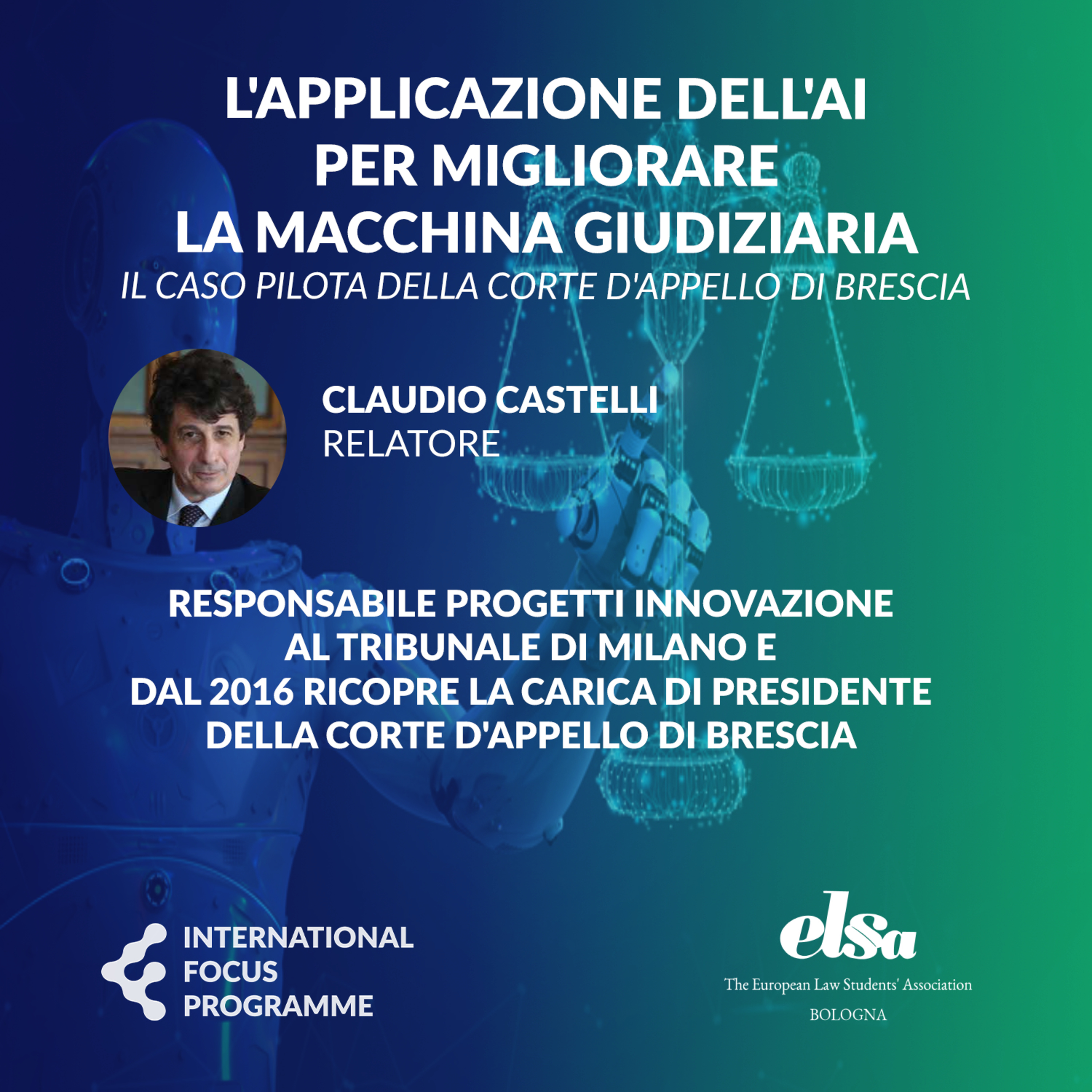 L'applicazione dell'AI per migliorare la macchina giudiziaria: il caso pilota della Corte d'Appello di Brescia episode artwork