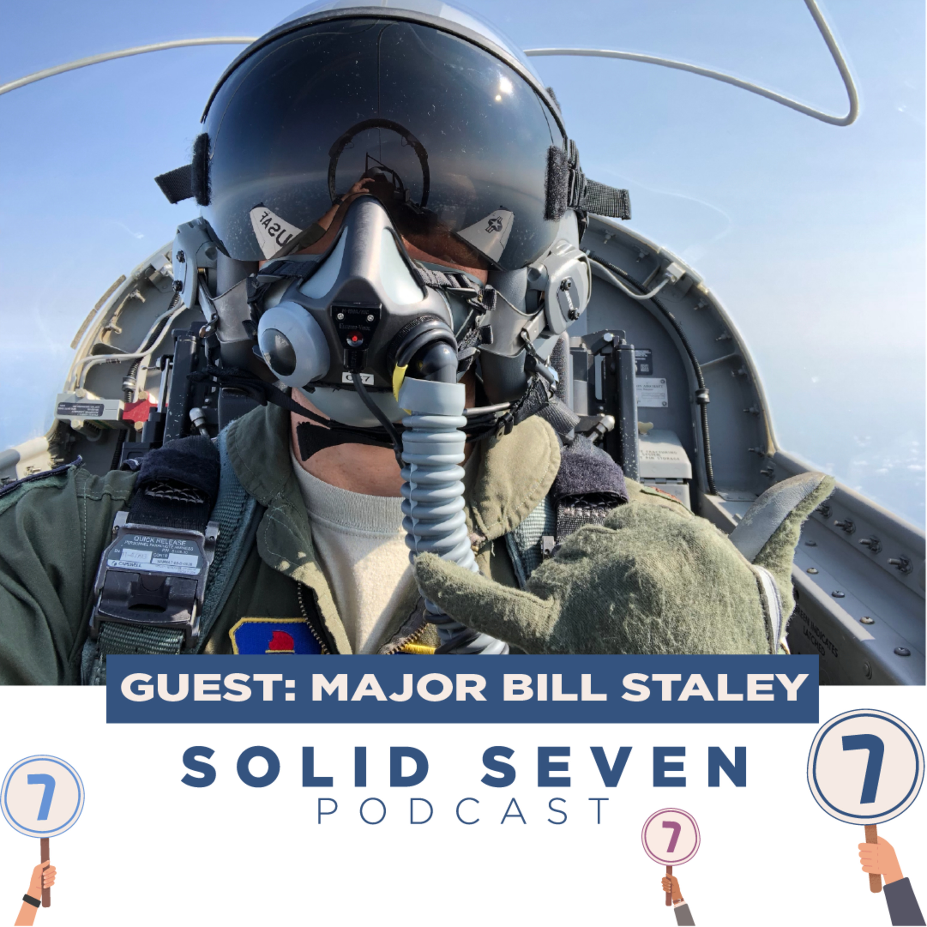 Ep 64 | Major Bill Staley | Flight School, Globemasters, Maverick, and Ukrainian Air Space episode artwork