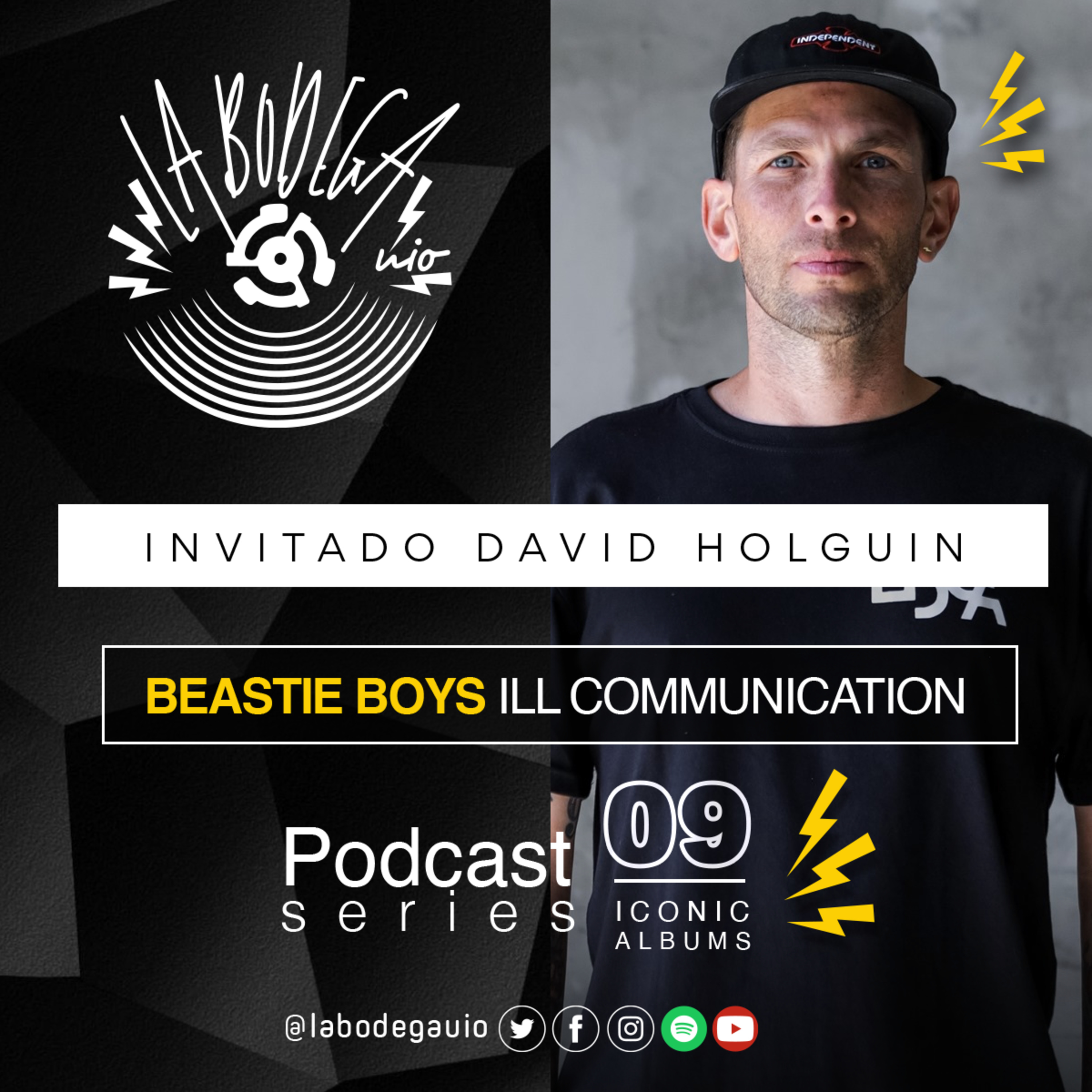 LaBodegaUIO Iconic Albums Podcast Series #9 BEASTIE BOYS “ILL COMMUNICATION” episode artwork