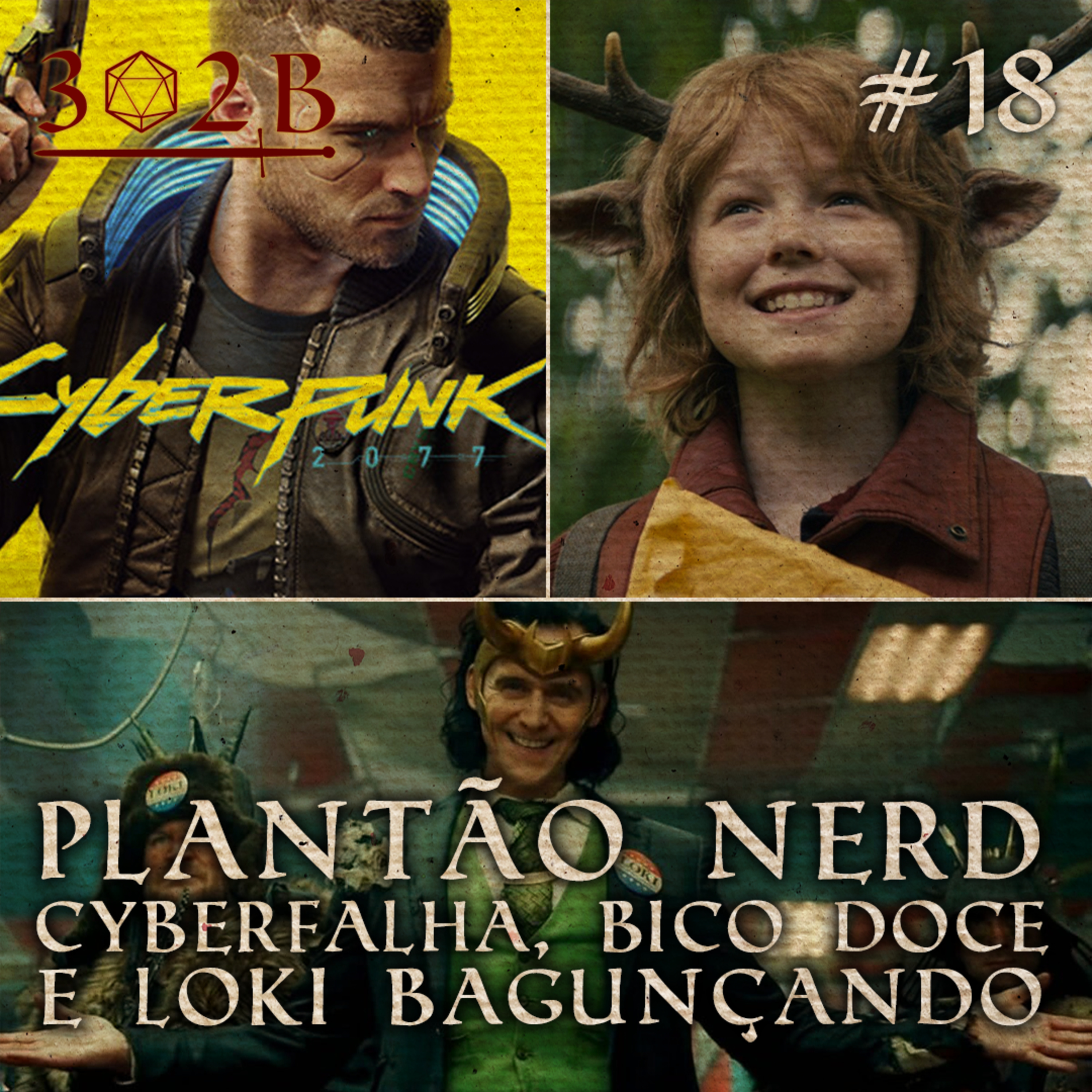 Plantão Nerd: Cyberfalha, Bico Doce e Loki Bagunçando