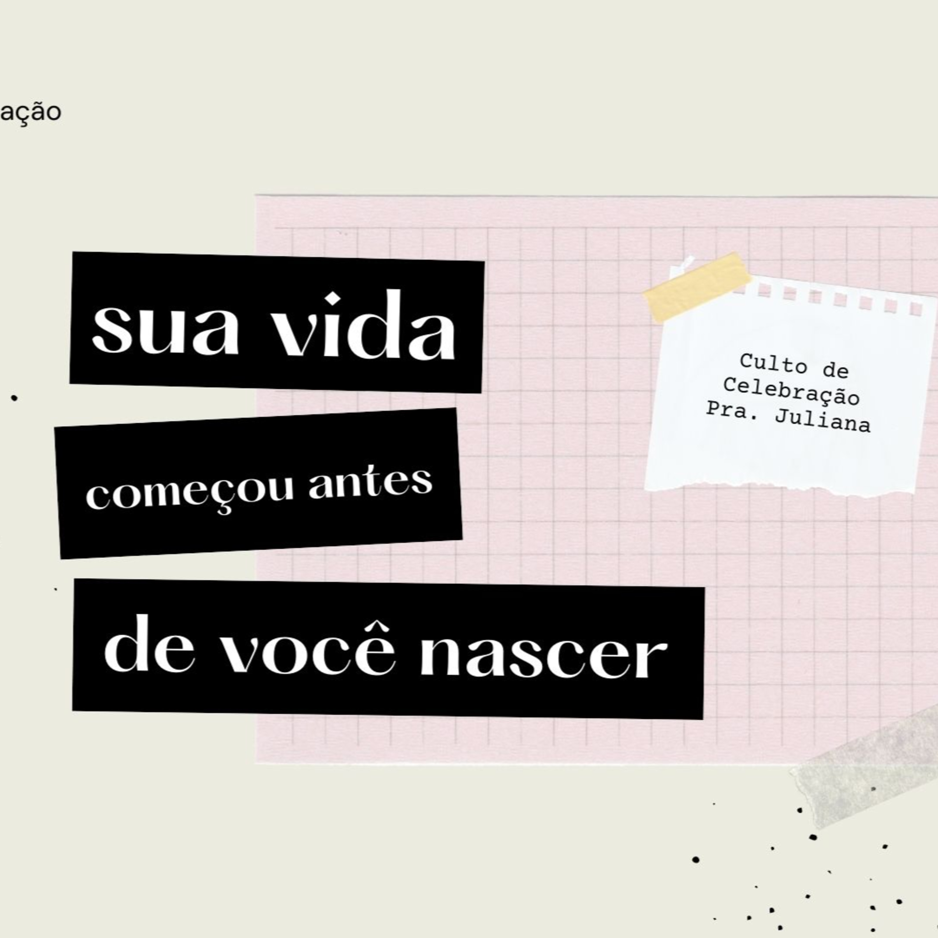 Sua vida começou antes de você nascer episode artwork