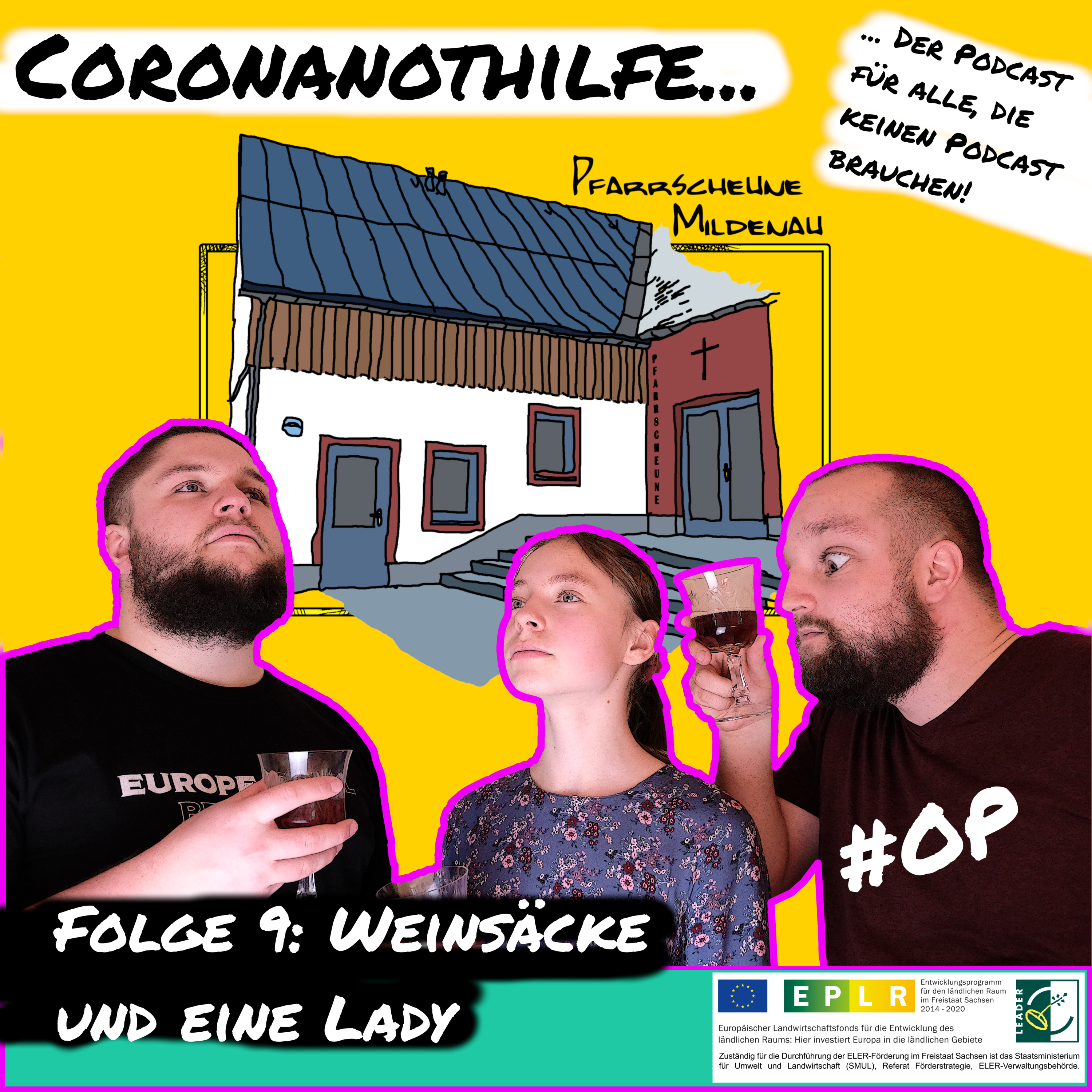 Coronanothilfe Folge 9 Weinsäcke und eine Lady episode artwork