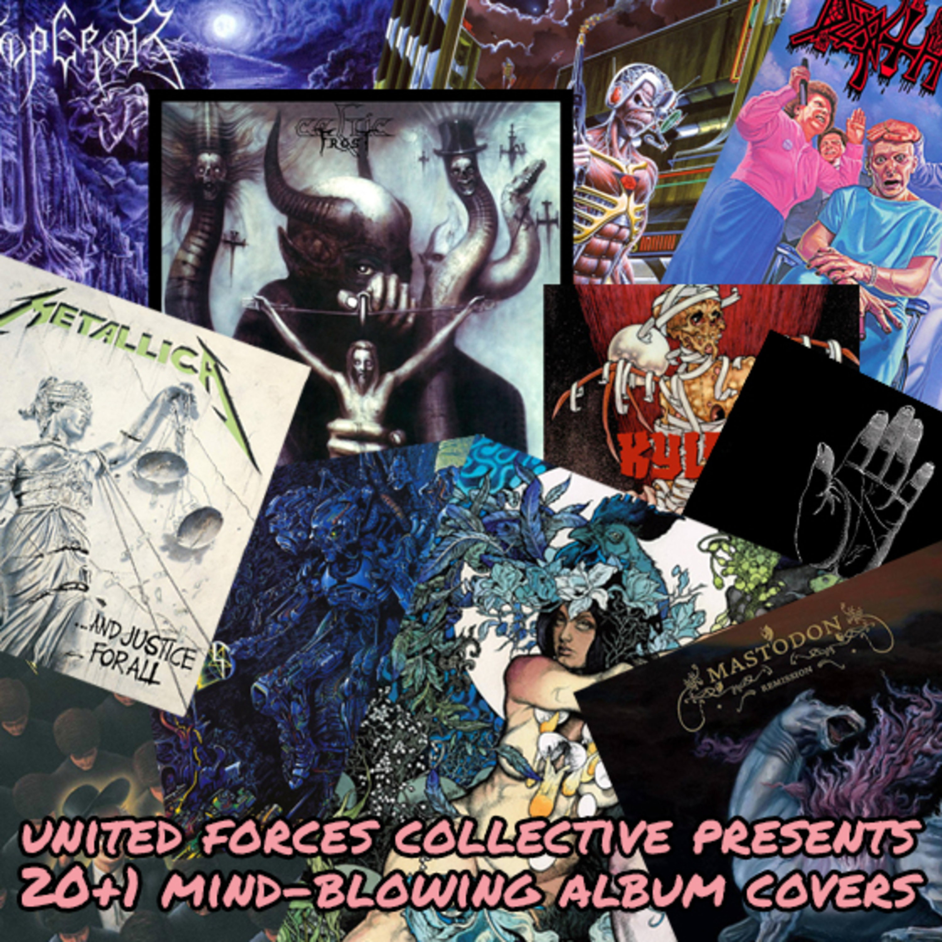 S09 E18: 20+1 mind-blowing album covers episode artwork