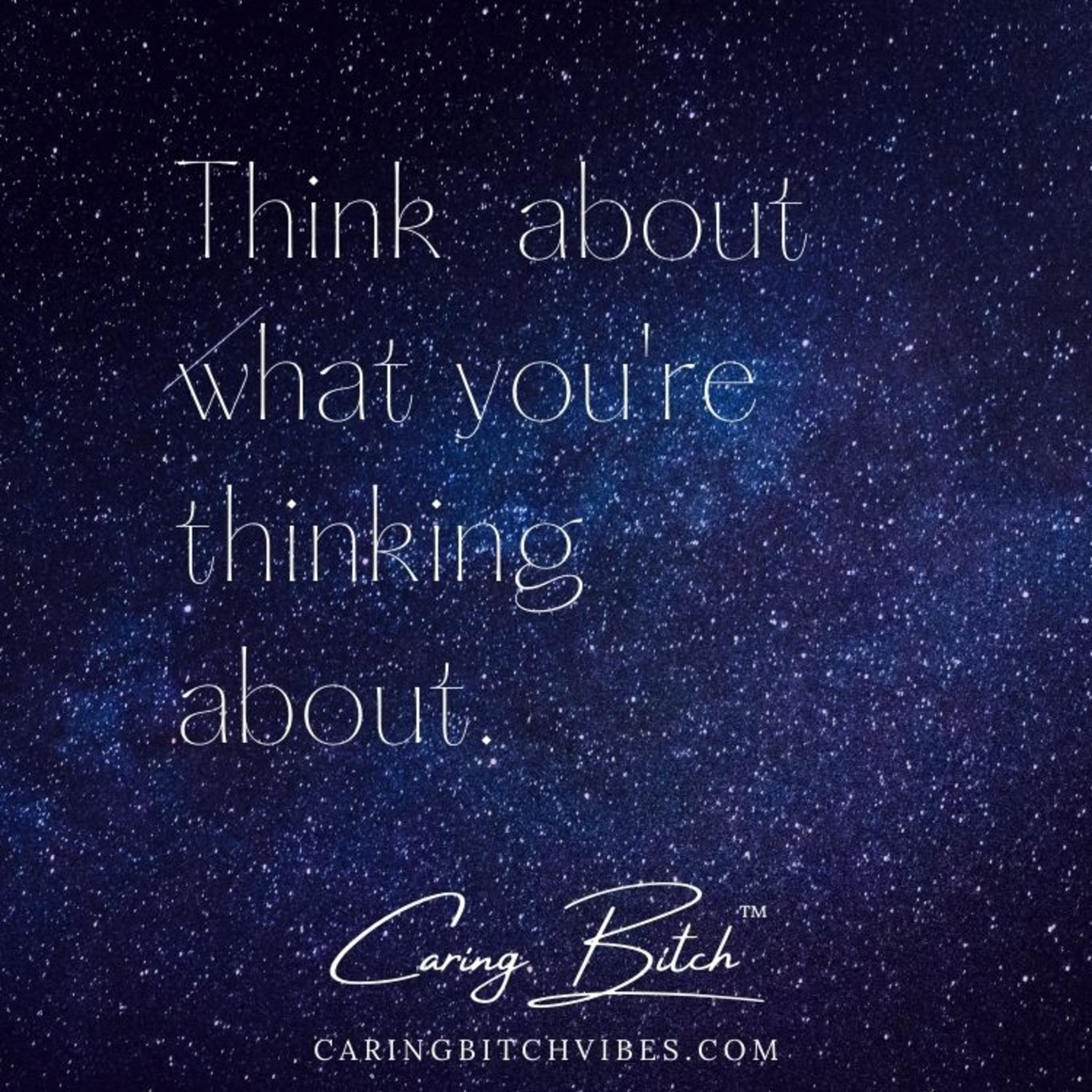 Think about what you're thinking About + ♫ Vibe-out ♫ episode artwork