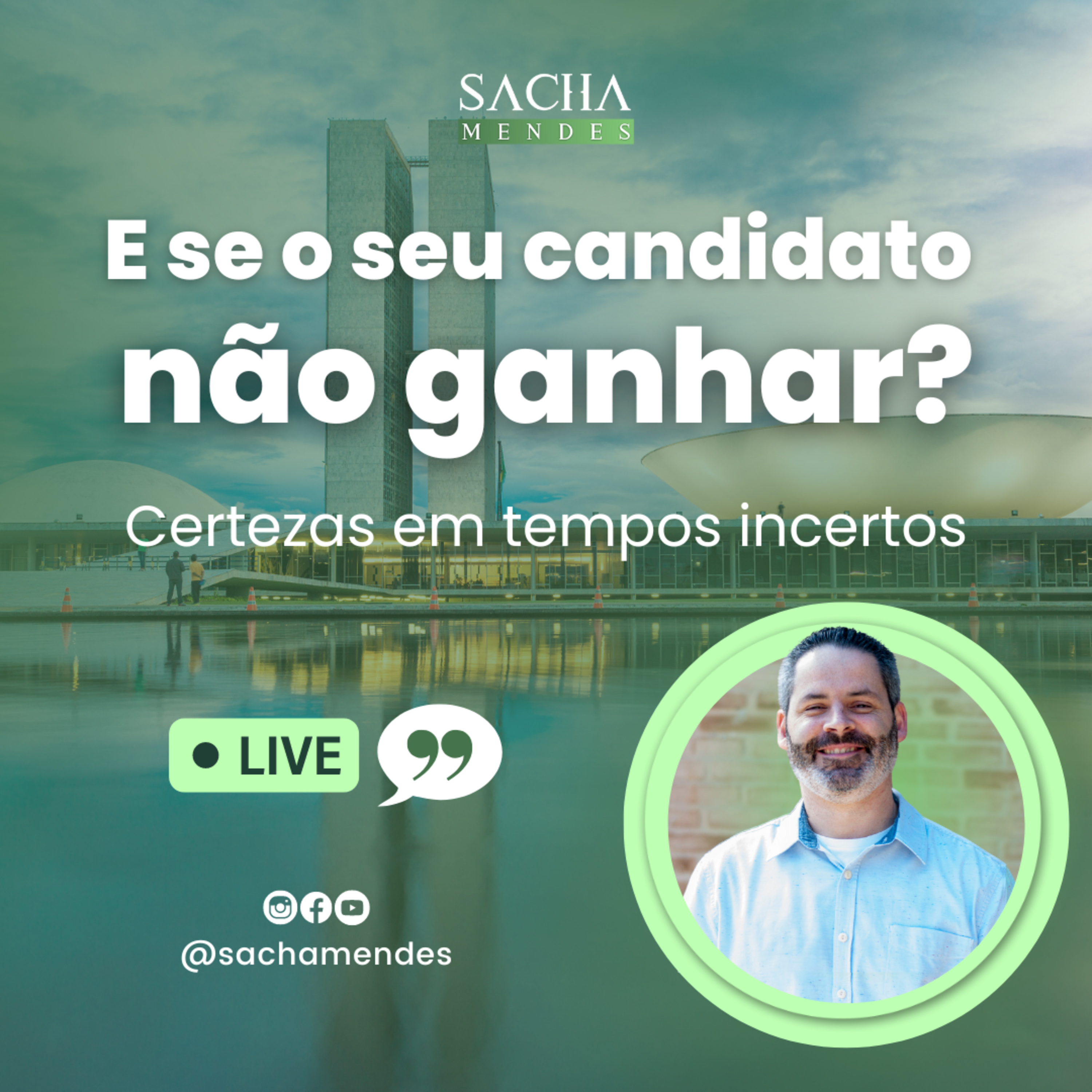 Série eleições - E se o seu candidato não ganhar? - Sacha Mendes episode artwork
