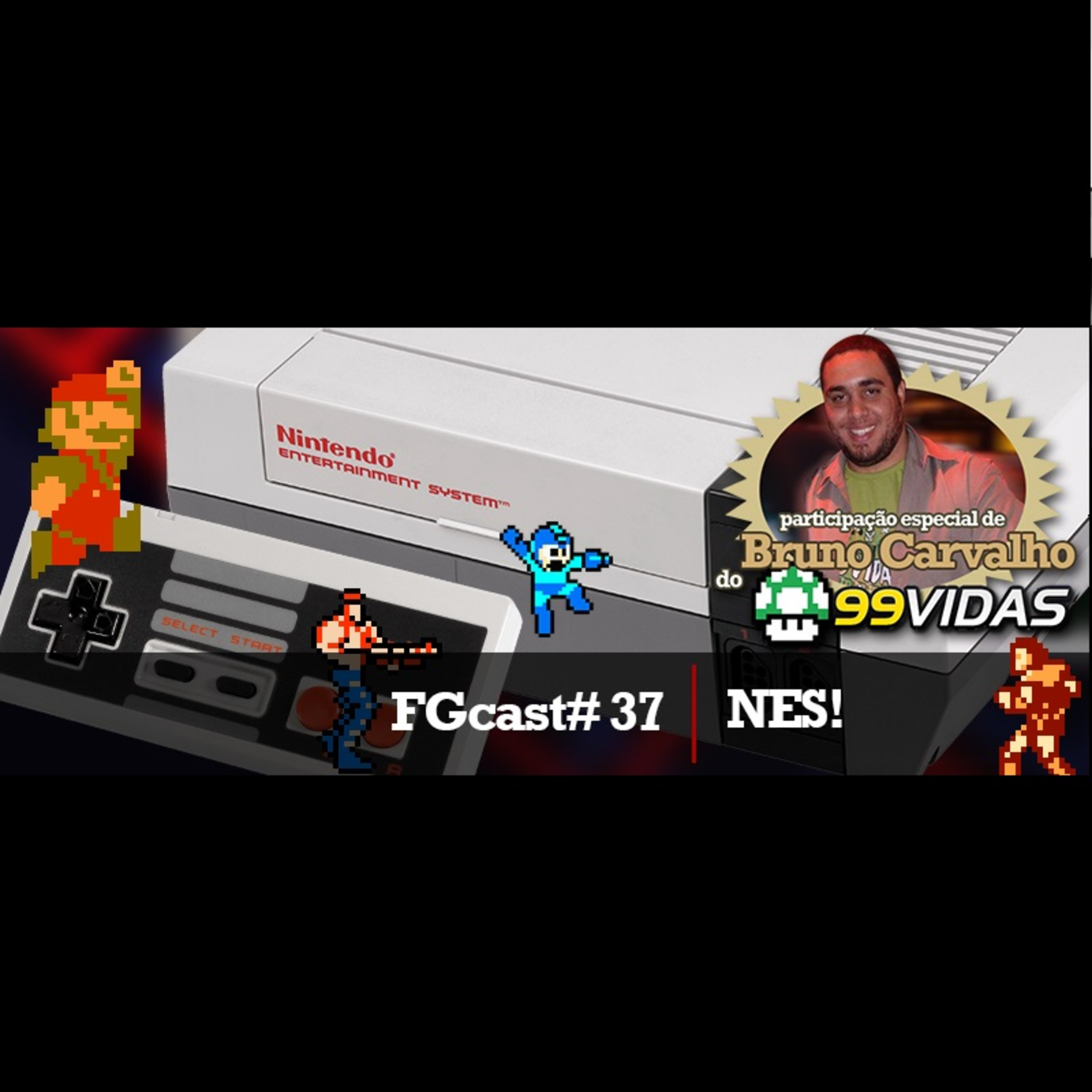 FGcast #037 – NES (8-bits) episode artwork