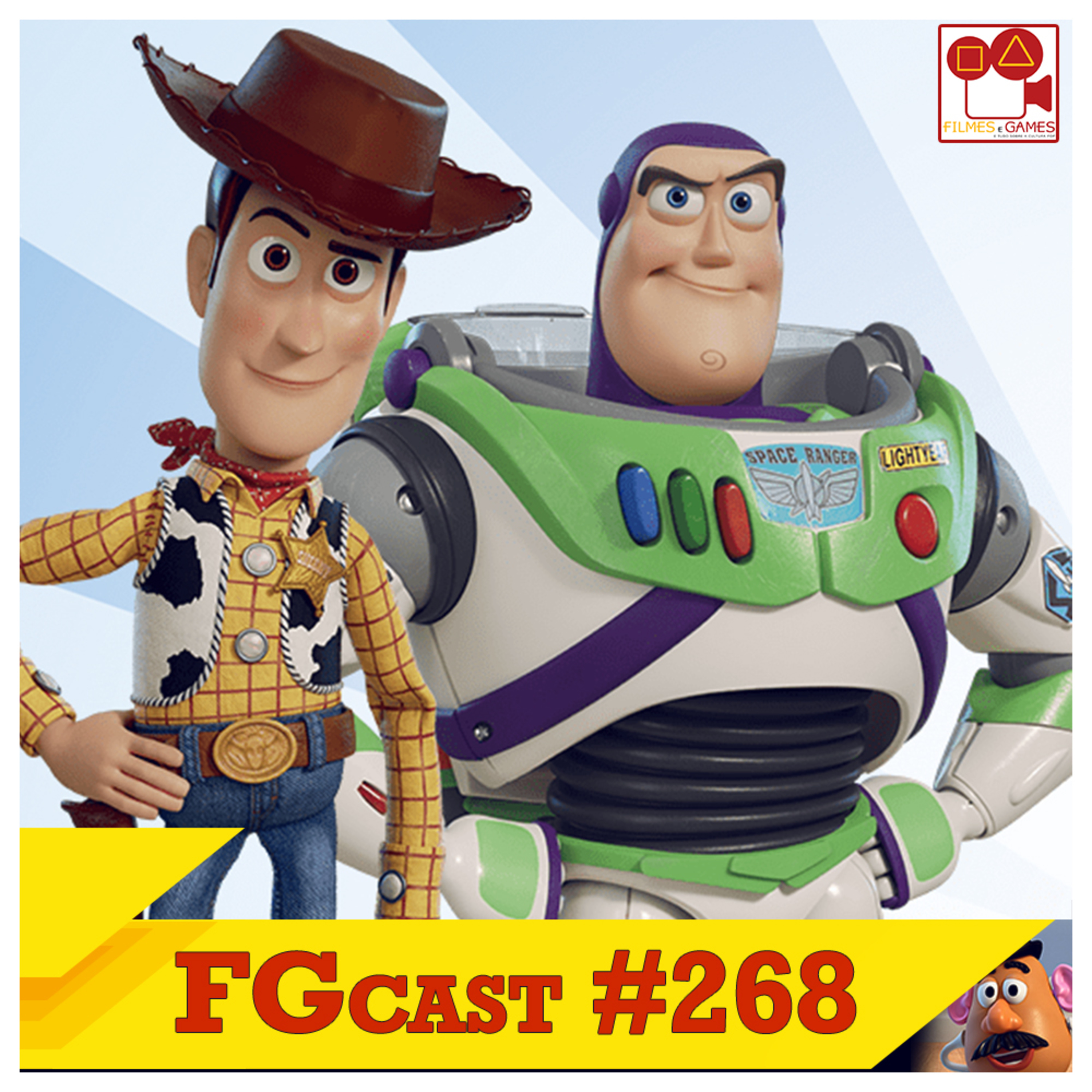 FGcast #268 - Toy Story - Um Mundo de Aventuras (Toy Story, 1995) episode artwork