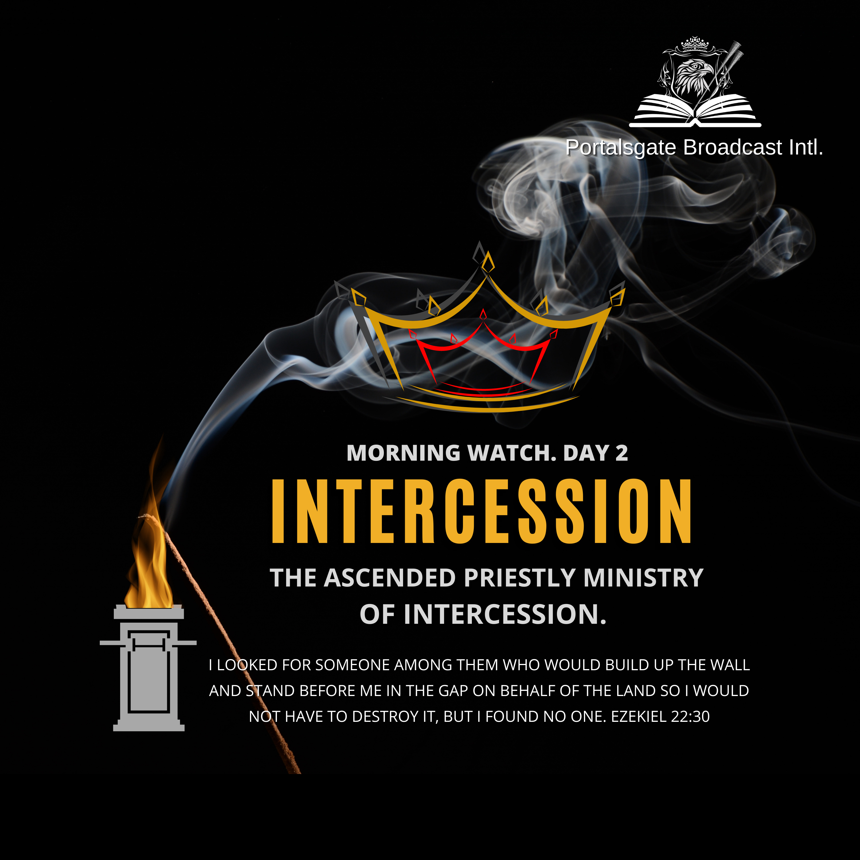 THE ASCENDED PRIESTLY MINISTRY OF INTERCESSION. THE MORNING WATCH. SESSION 2 episode artwork