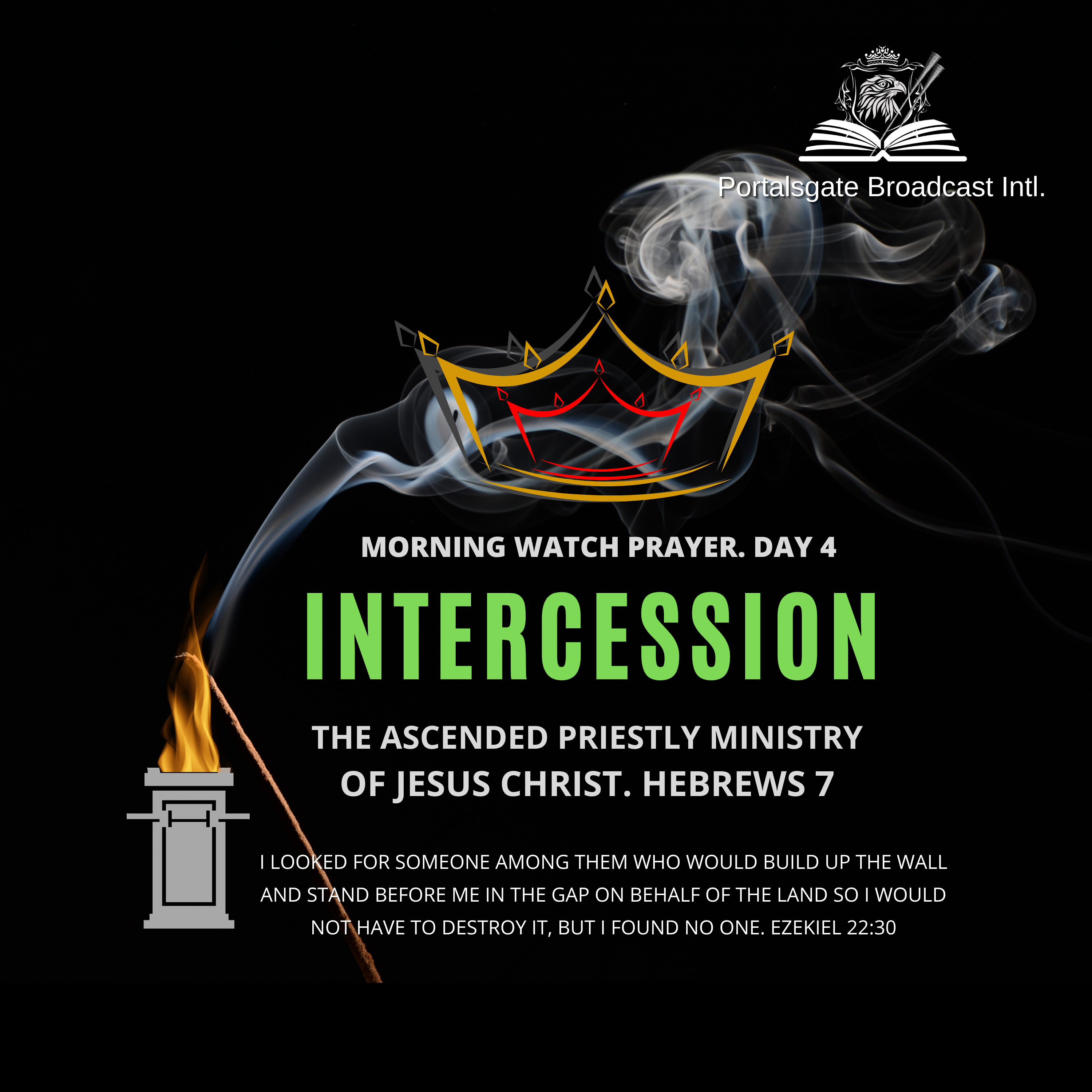 THE ASCENDED PRIESTLY MINISTRY OF PRAYER AND INTERCESSION. A PRAYER OF DEDICATION. THE MORNING WATCH. SESSION 4 episode artwork