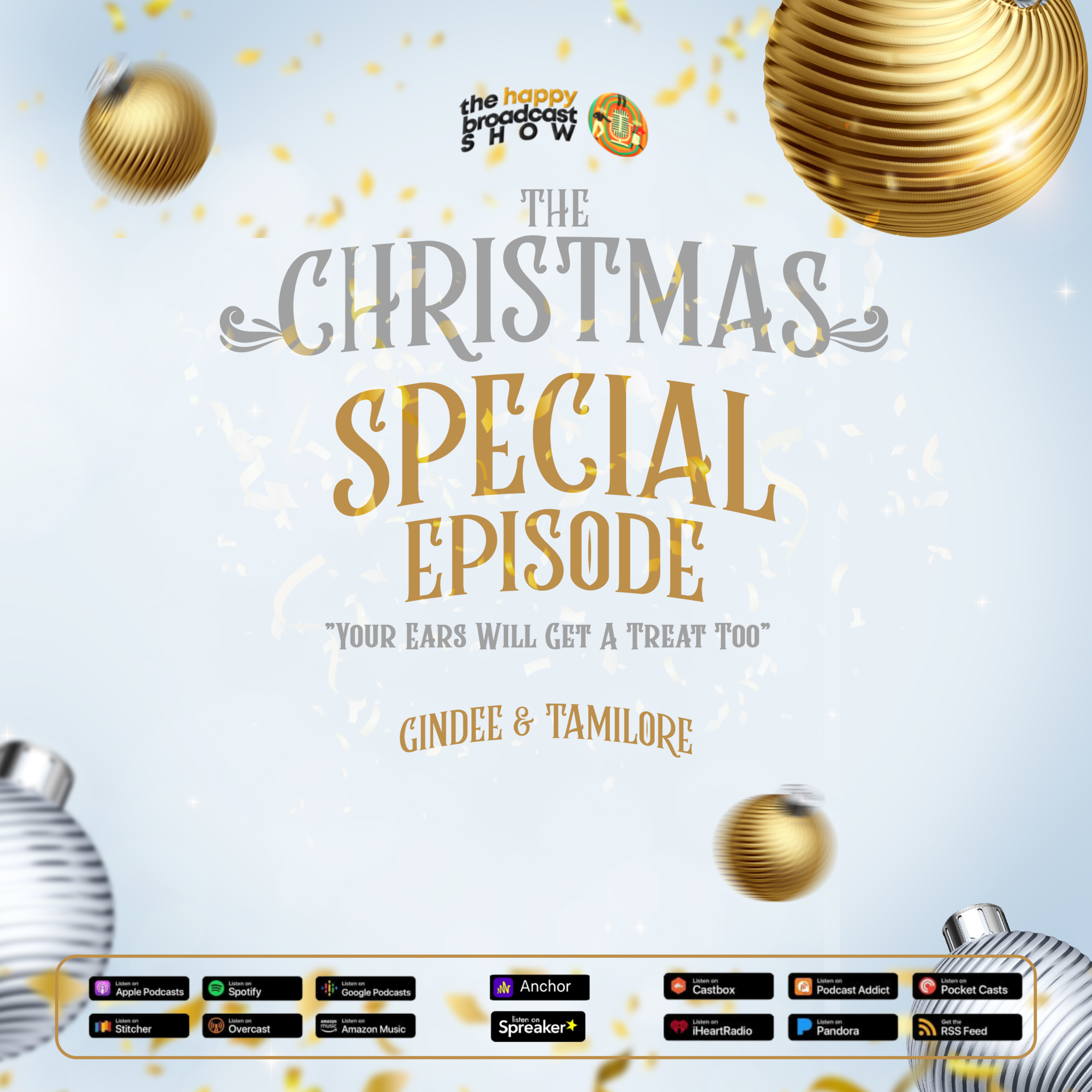 Christmas Specials hosted by Gindee and Tamilore.