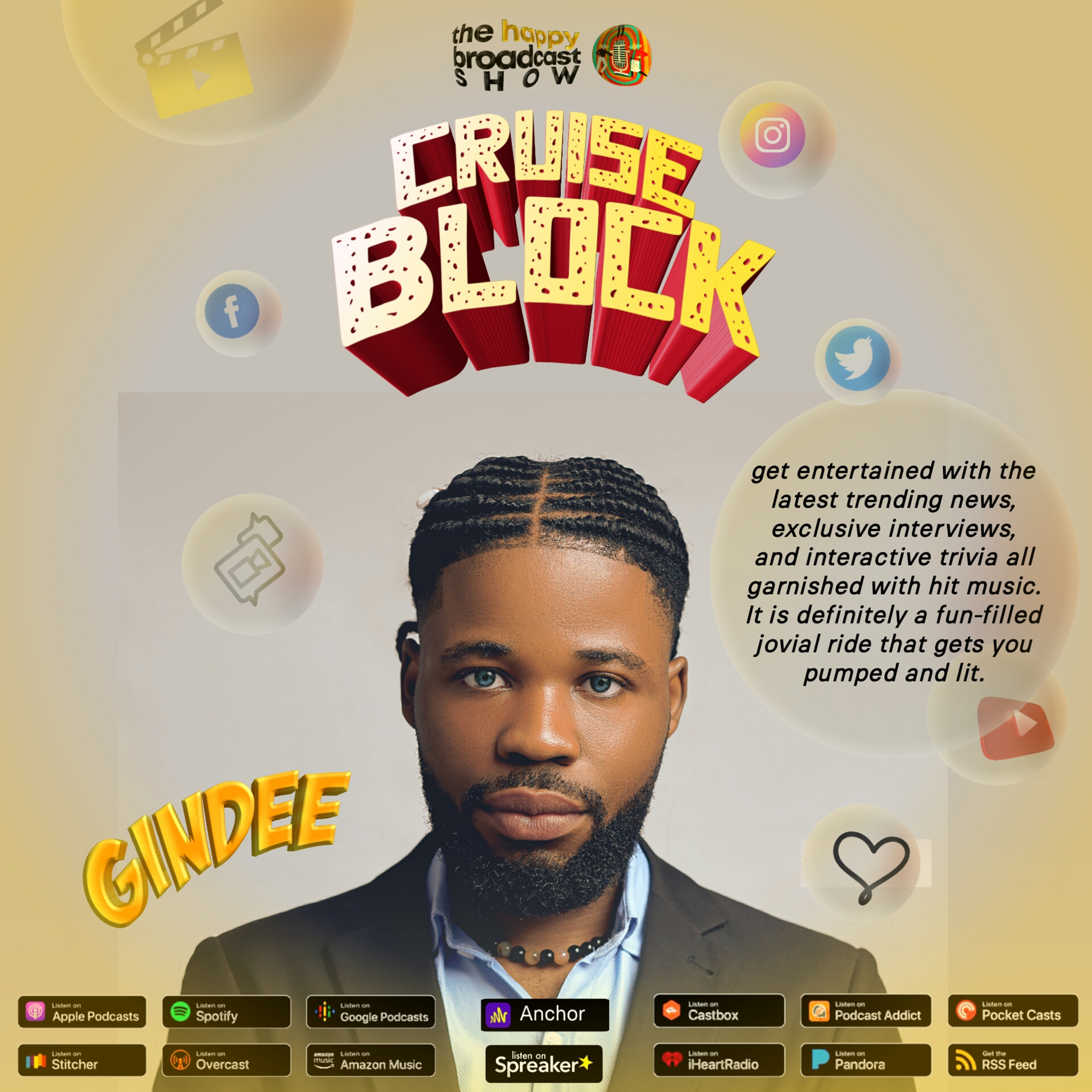 Cruise Block Show (Underground artist showcase) by Gindee.