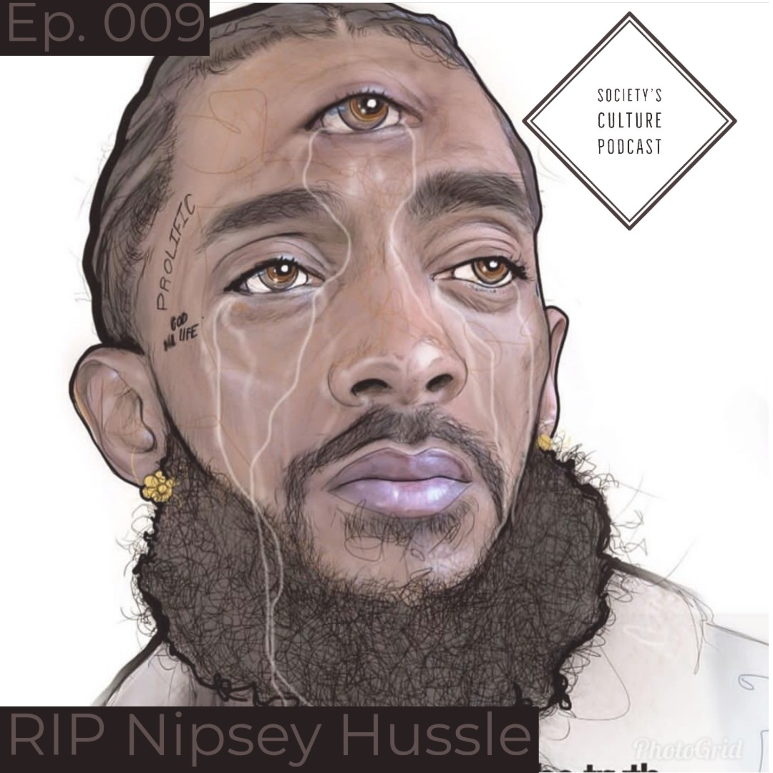 #TheMarathonWillContinue RIP Nipsey Hussle episode artwork