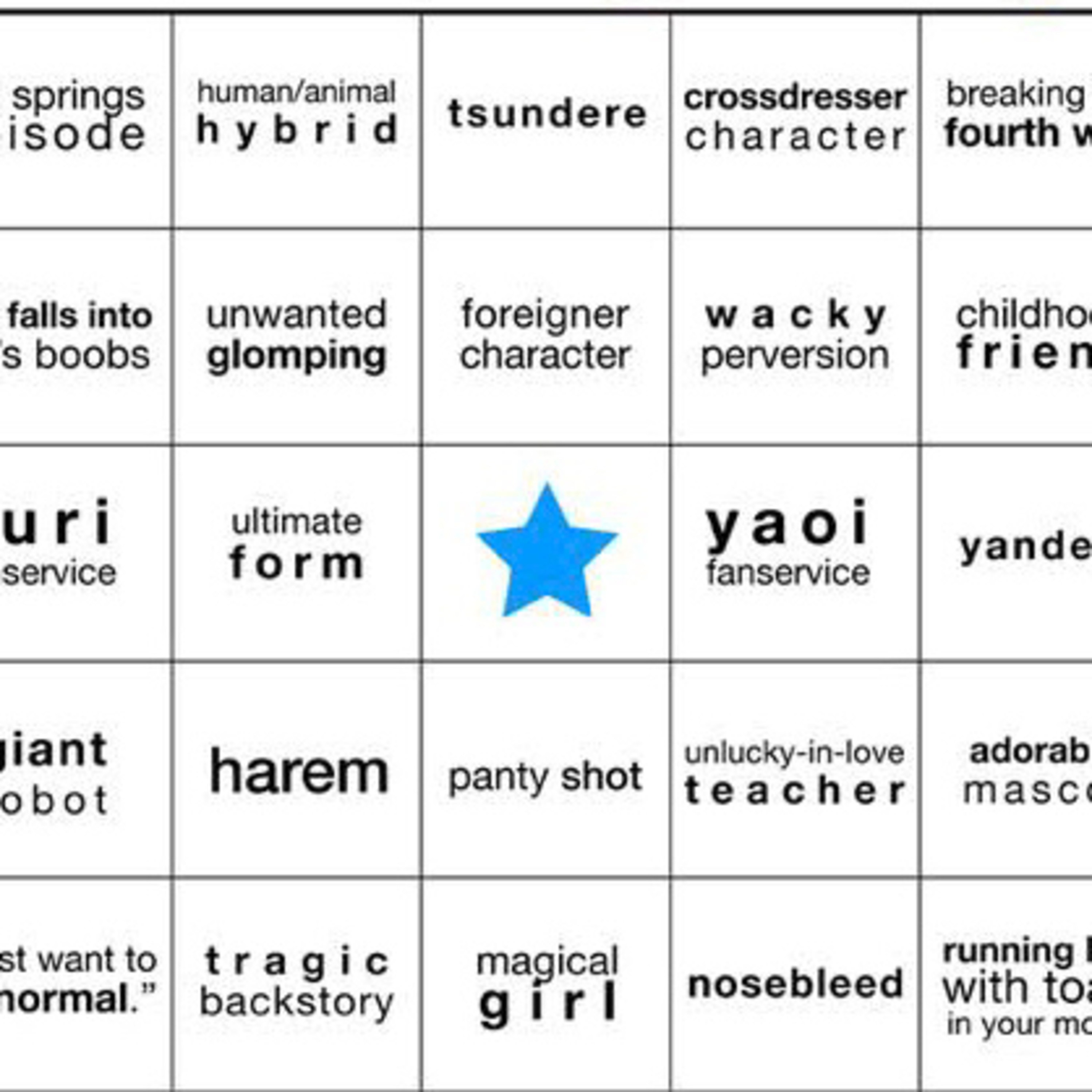 I love you...dude I’m 13!( anime tropes)