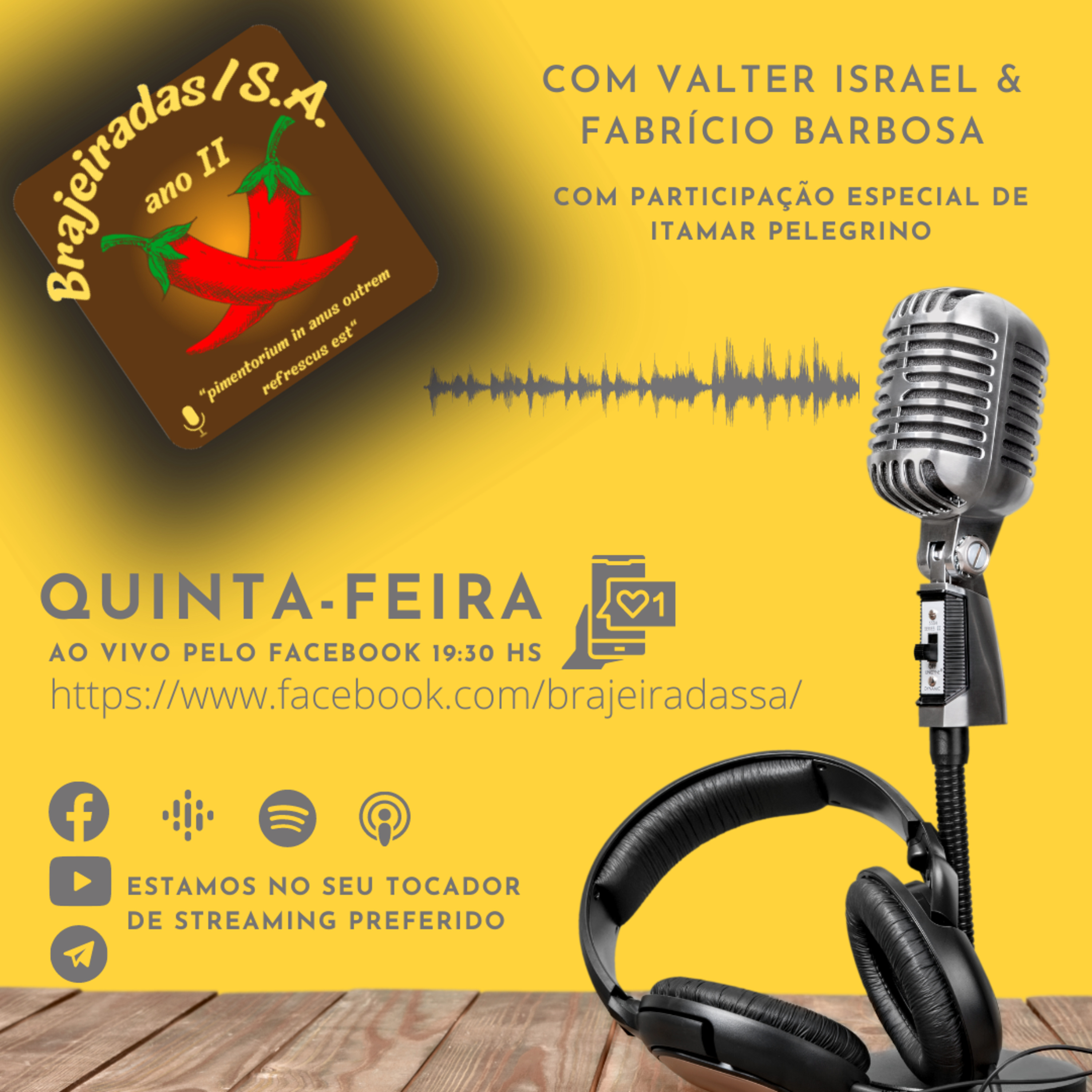 "Brajeirar não é falso testemunho." Um episódio oferecido pelo Recando Feliz.  episode artwork