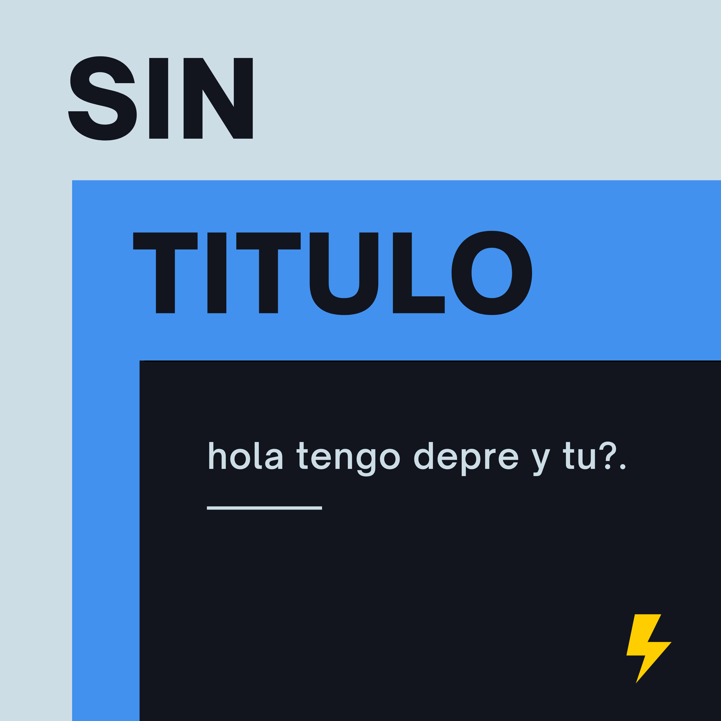 Sin titulo 1.0 episode artwork