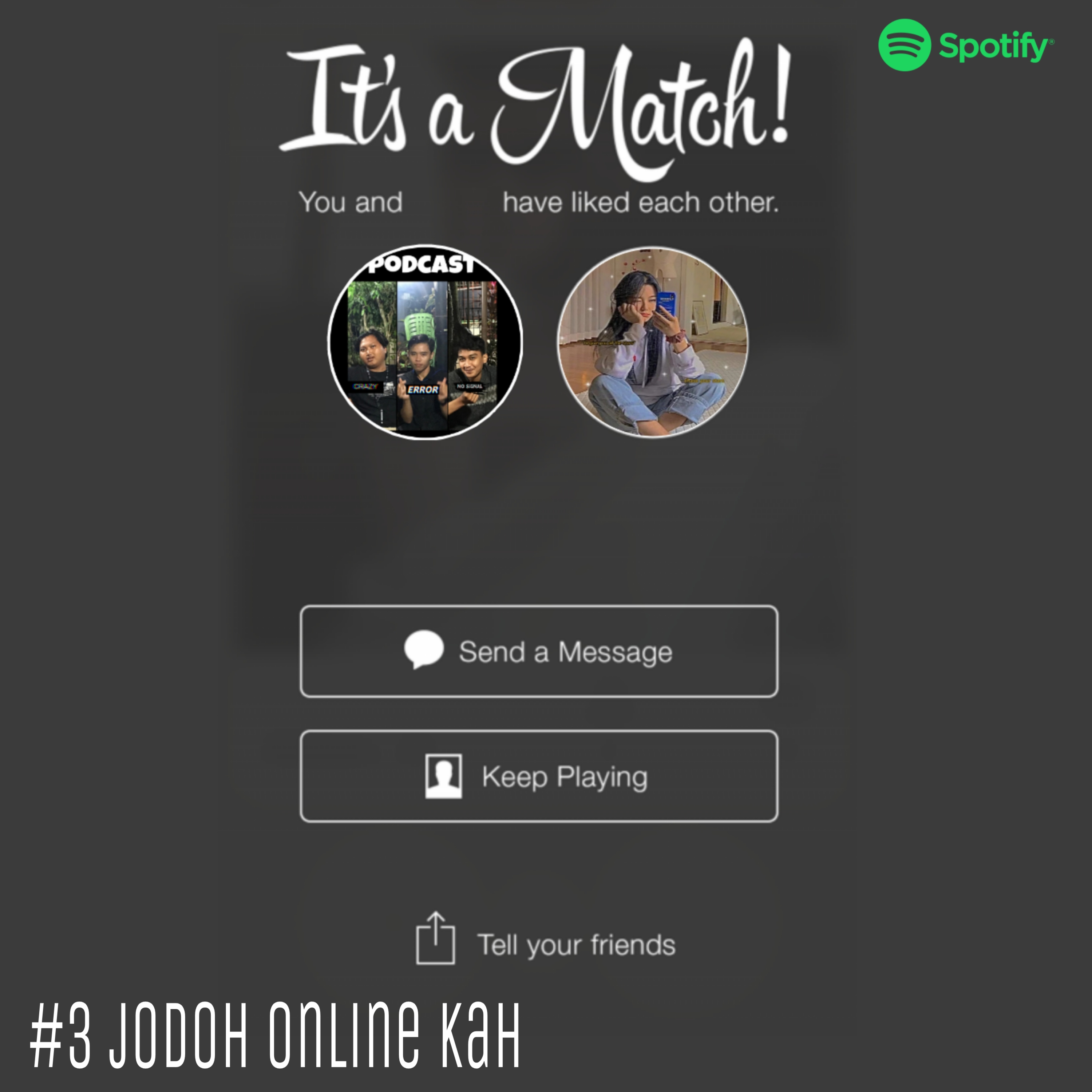 # 3 Jodoh online kah  episode artwork