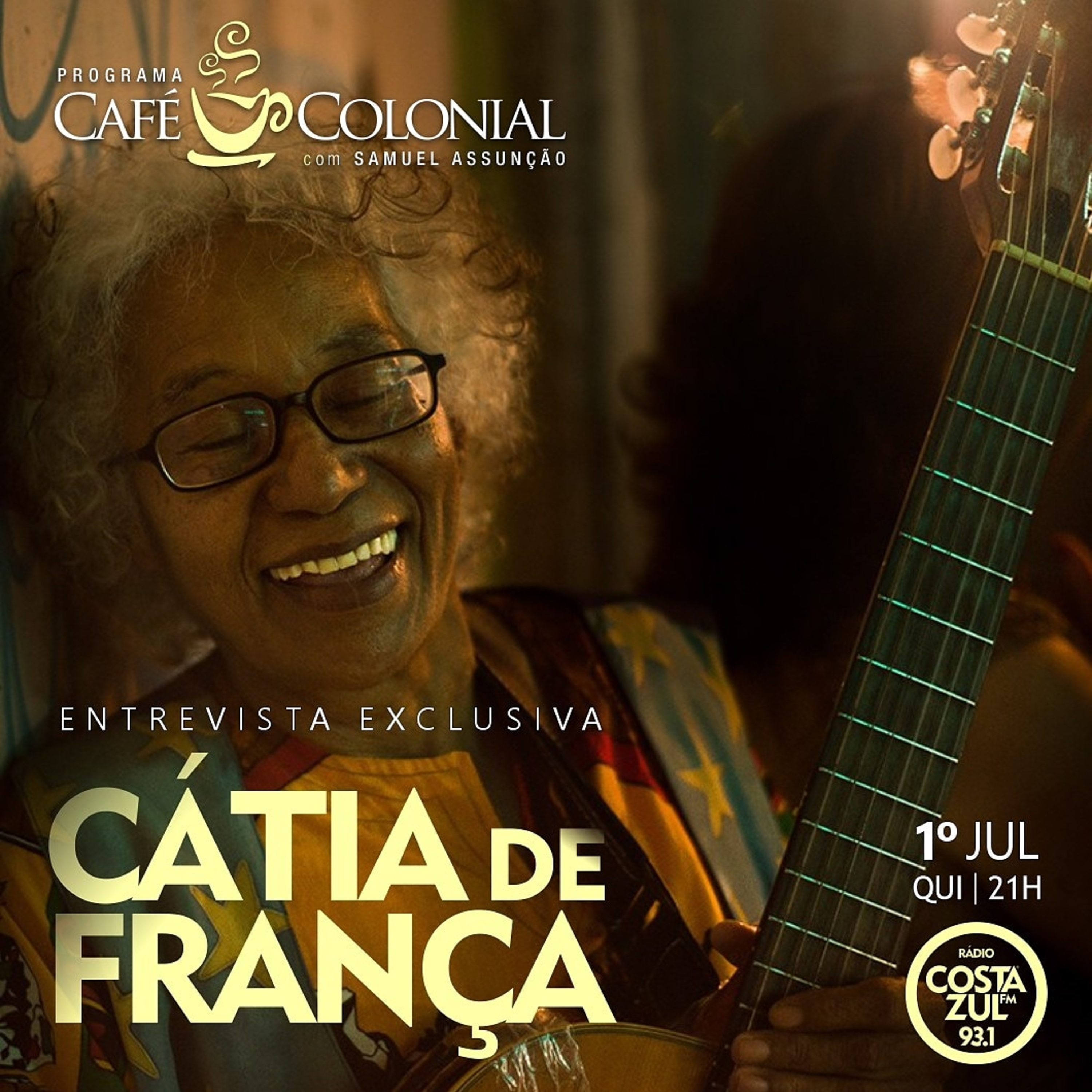 CAFÉ COLONIAL com CÁTIA DE FRANÇA episode artwork